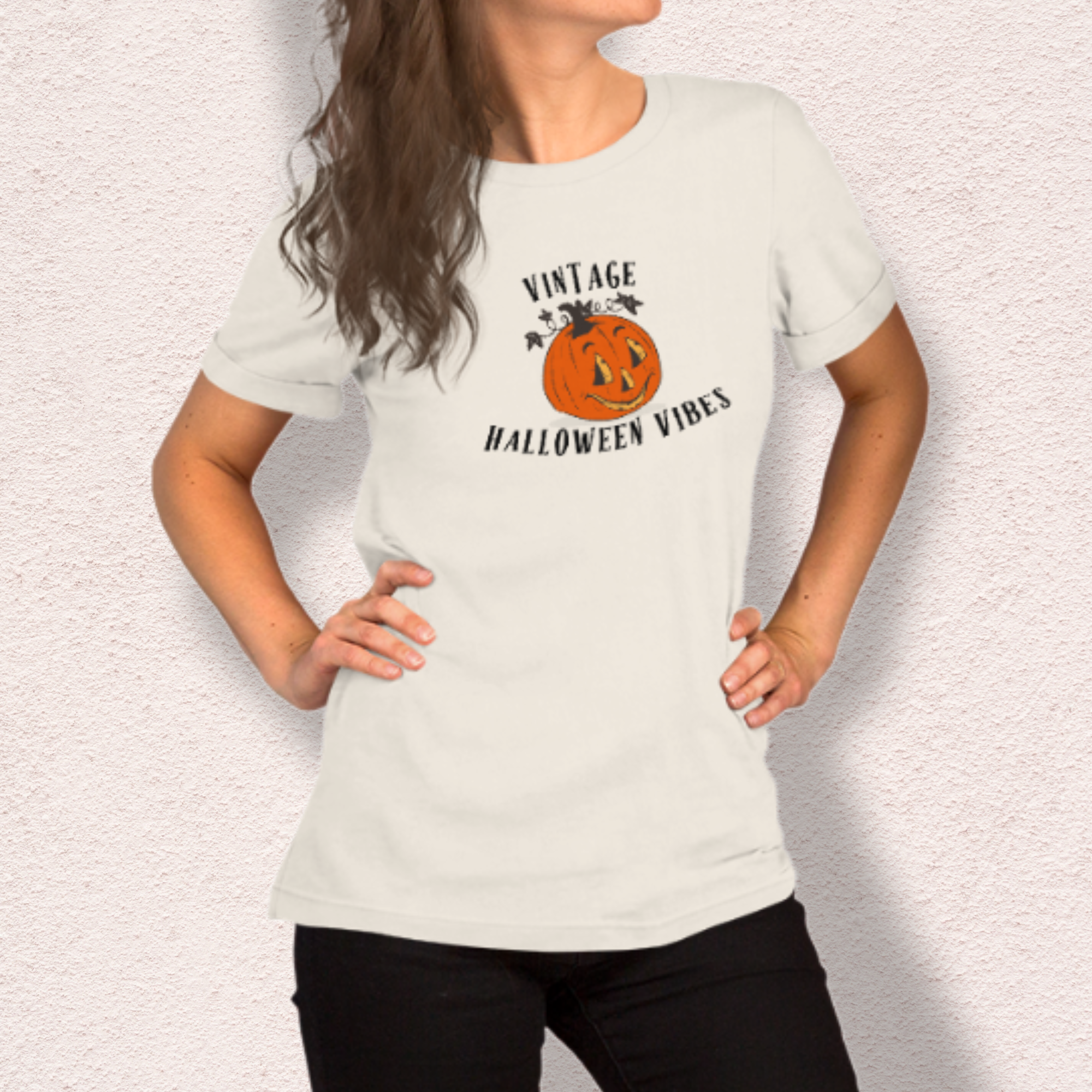 Vintage Halloween Vibes Tee | Unisex Retro Jack-O’-Lantern Graphic Shirt