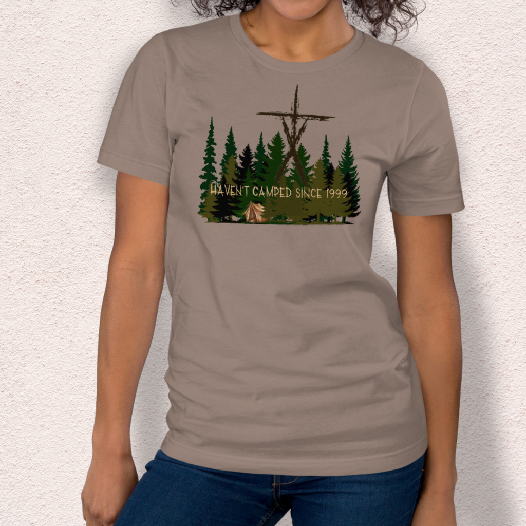 Haven’t Camped Since 1999 Tee | Unisex Funny Horror Camp Graphic Shirt