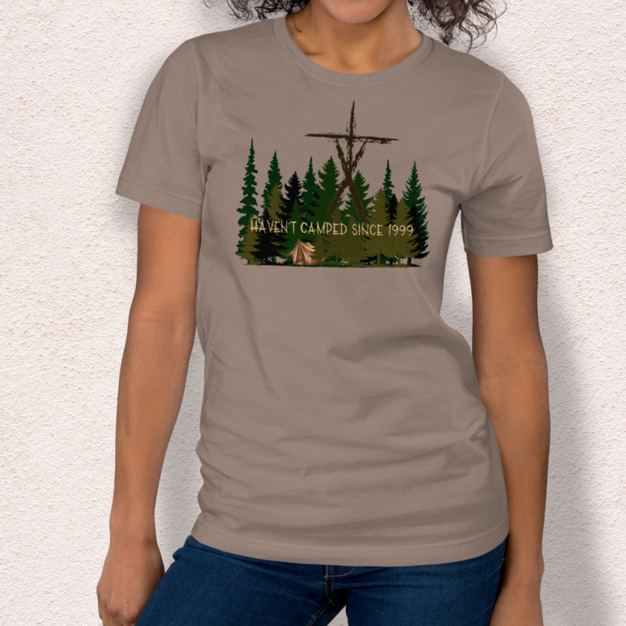 Haven’t Camped Since 1999 Tee | Unisex Funny Horror Camp Graphic Shirt