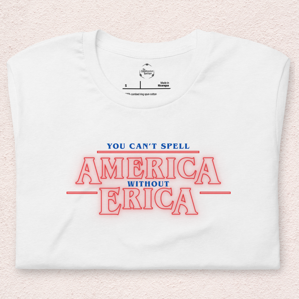 America Erica Graphic t-shirt | Fear the 4th Horror Shirt