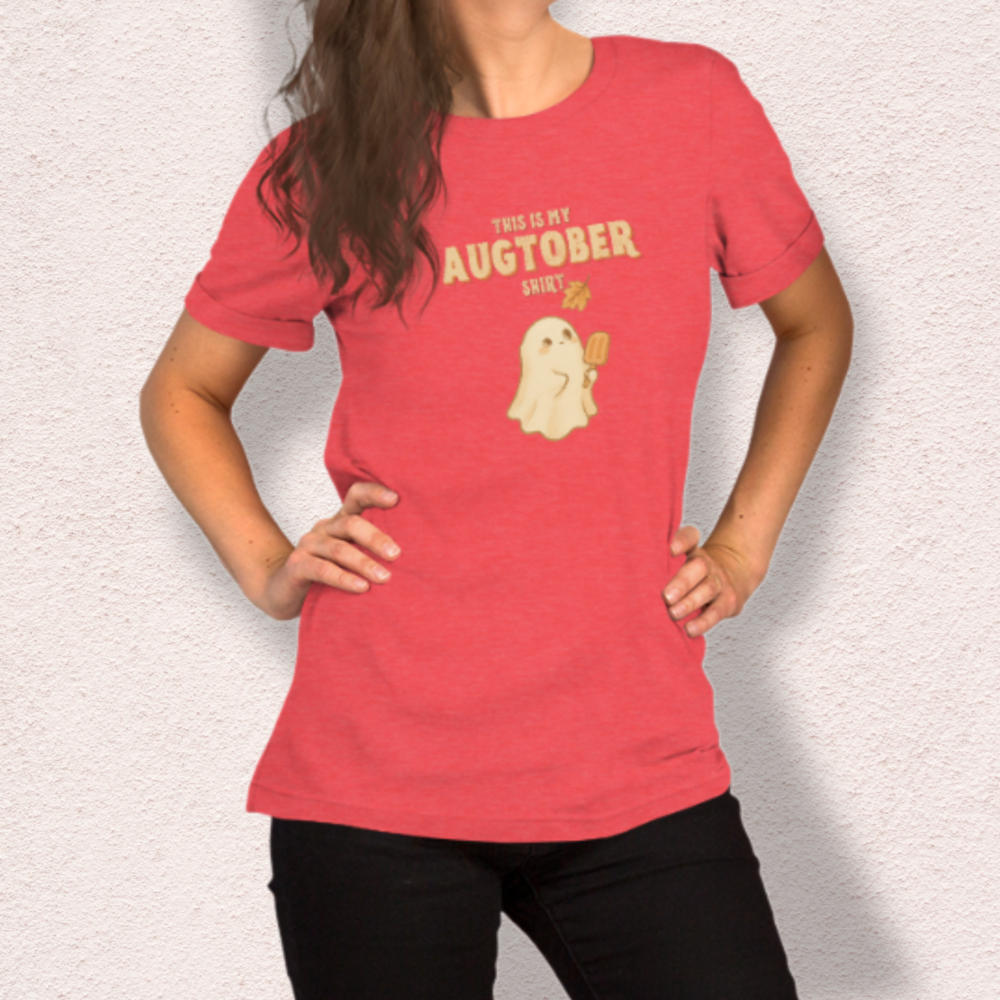 This Is My Augtober Shirt Tee | Unisex Ghost Fall Graphic Shirt