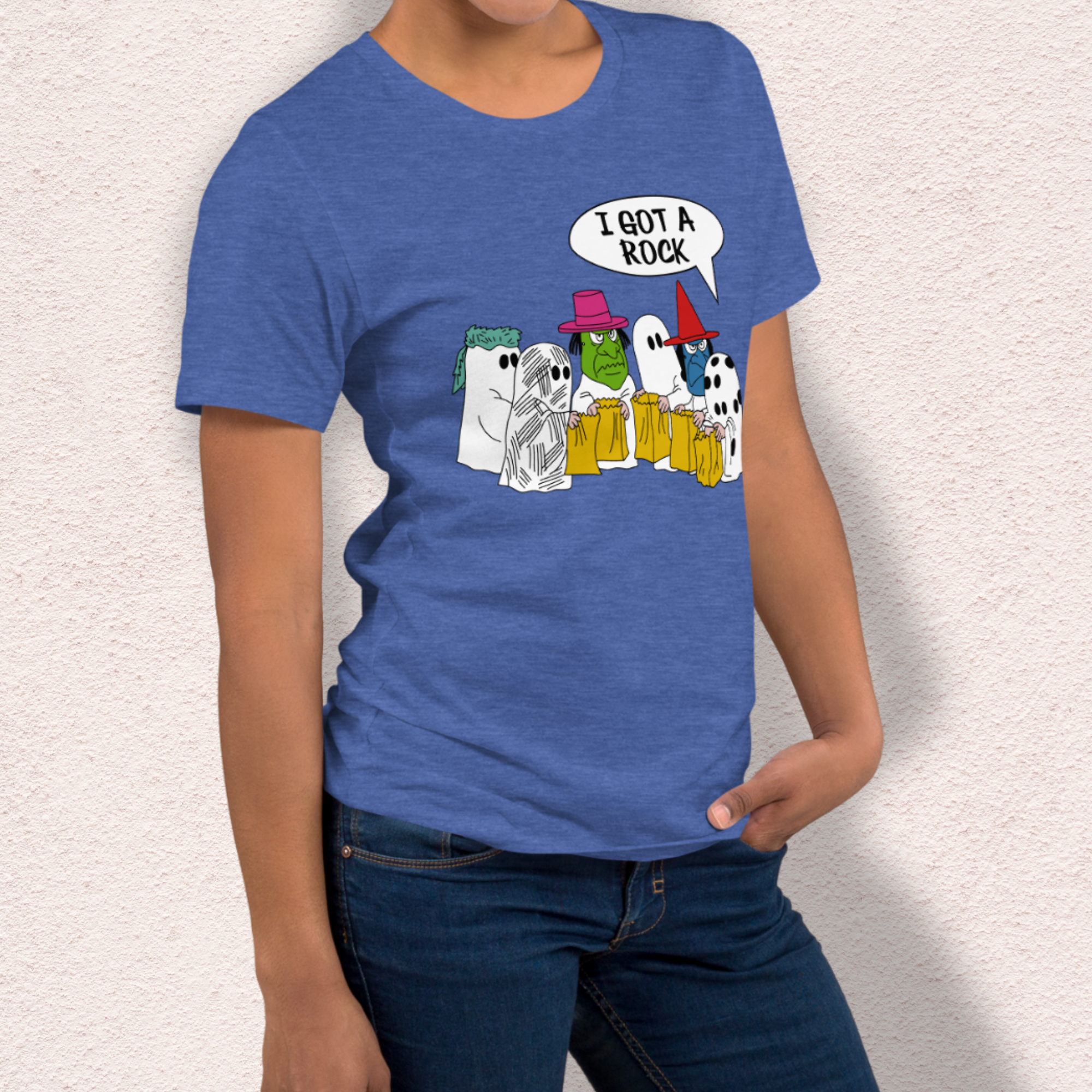I Got a Rock Tee | Unisex Funny Halloween Trick-or-Treat Shirt