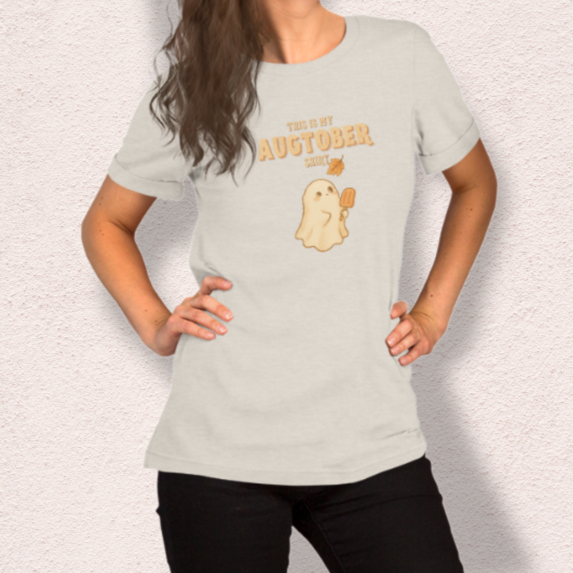 This Is My Augtober Shirt Tee | Unisex Ghost Fall Graphic Shirt