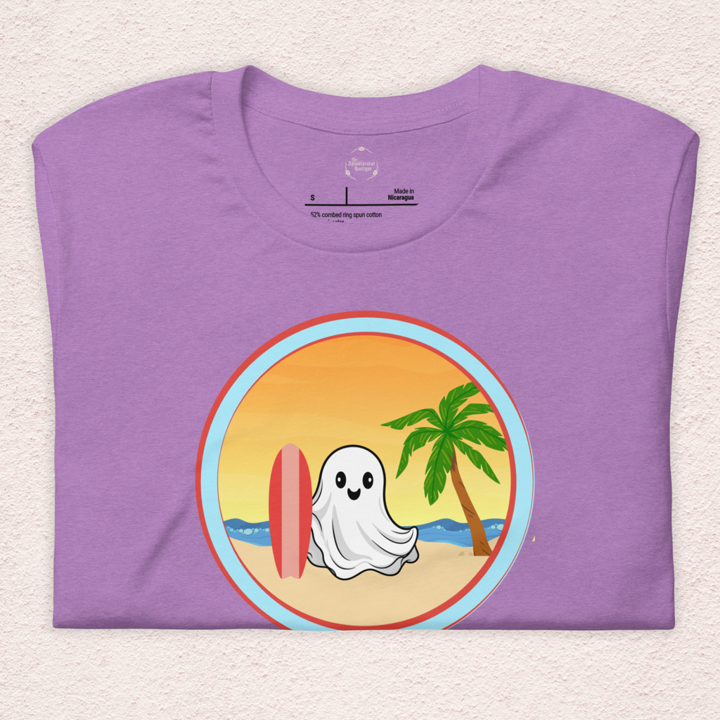 Time to Boo-gie Tee | Unisex Summerween Ghost Surf Graphic Shirt