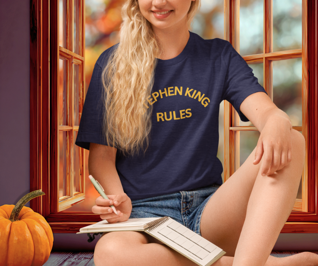 Stephen King Rules Tee | Unisex Horror Book Lover Graphic Shirt