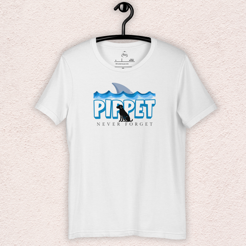 Pippet Never Forget Tee | Unisex Coastal Horror Shirt