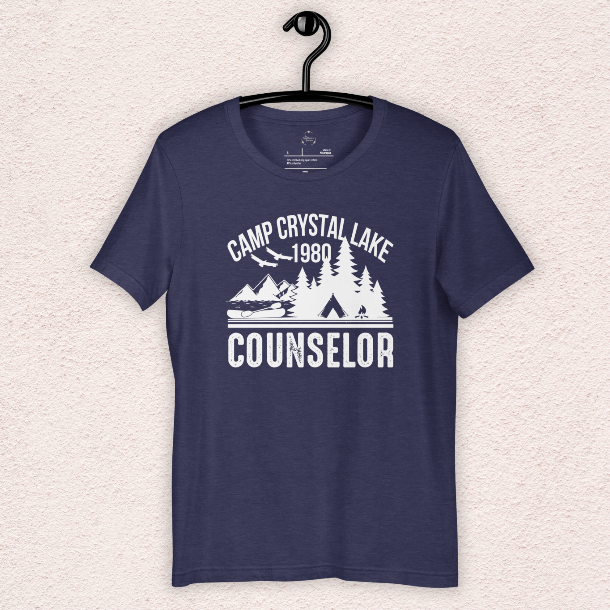Camp Crystal Lake Tee | Unisex Vintage Summer Camp Horror Shirt