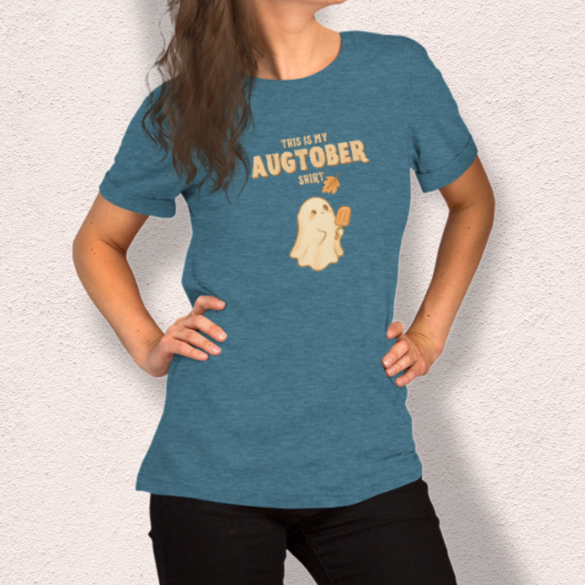 This Is My Augtober Shirt Tee | Unisex Ghost Fall Graphic Shirt