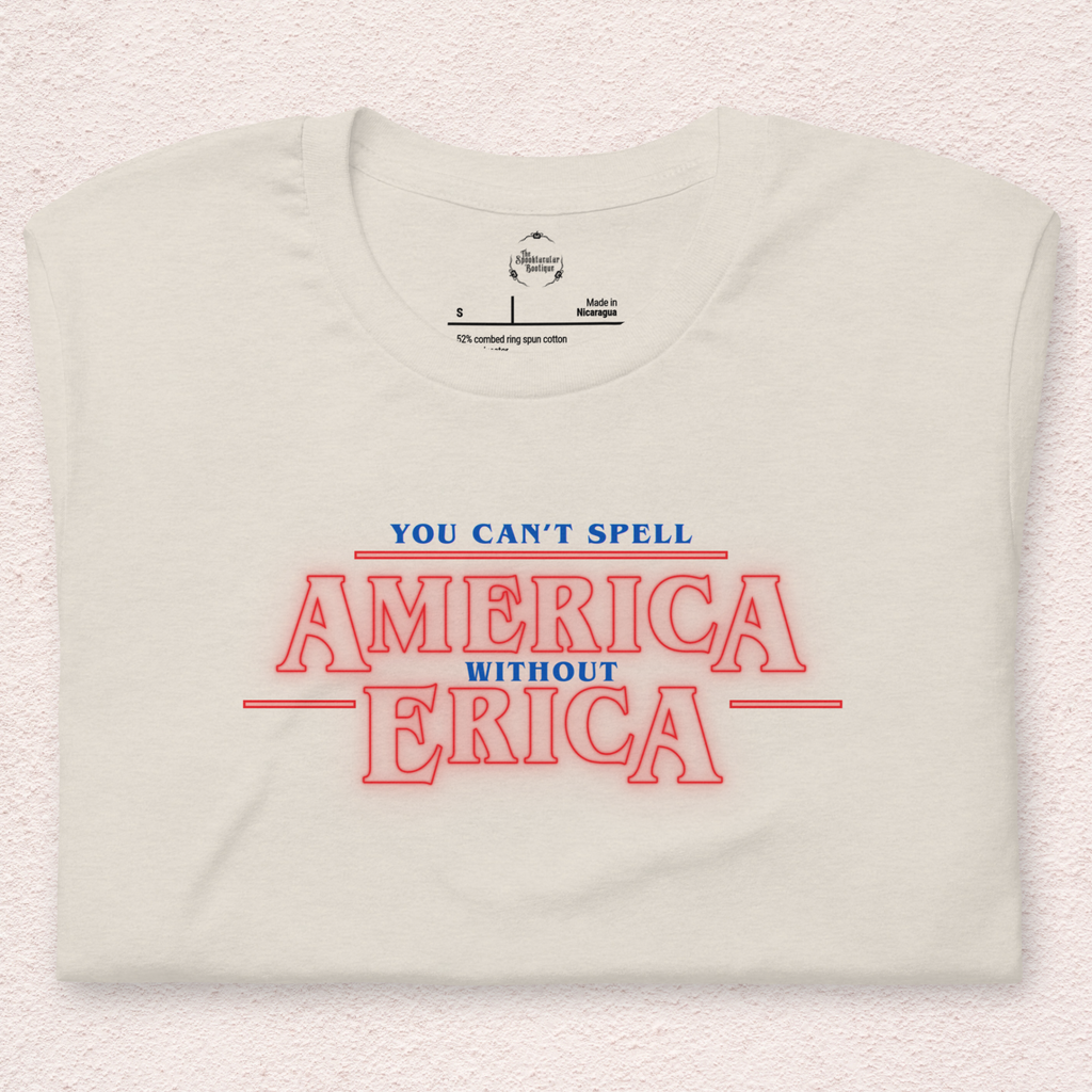 America Erica Graphic t-shirt | Fear the 4th Horror Shirt