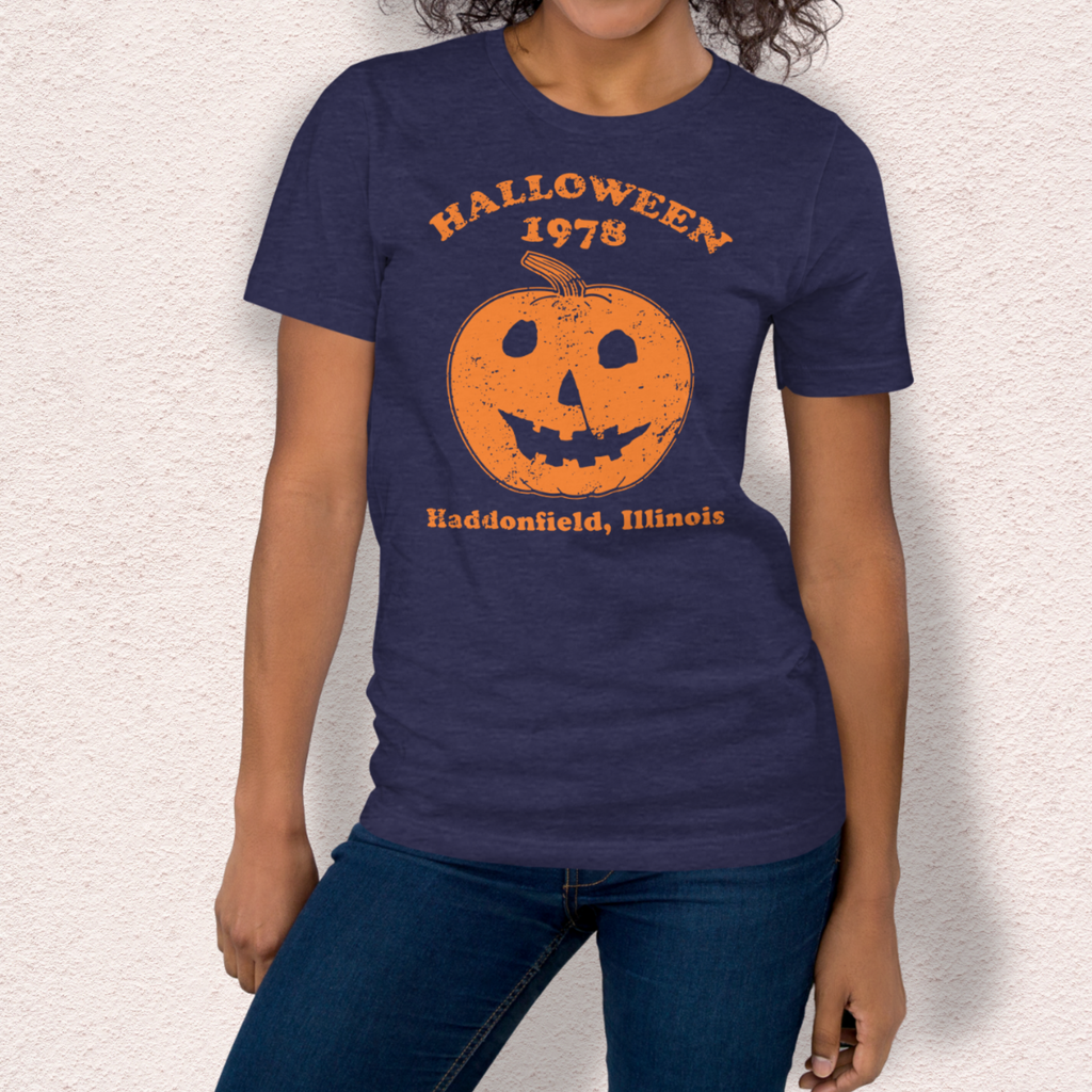 Haddonfield 1978 Tee | Unisex Vintage Halloween Horror Shirt