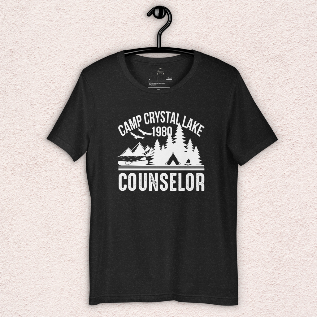 Camp Crystal Lake Tee | Unisex Vintage Summer Camp Horror Shirt