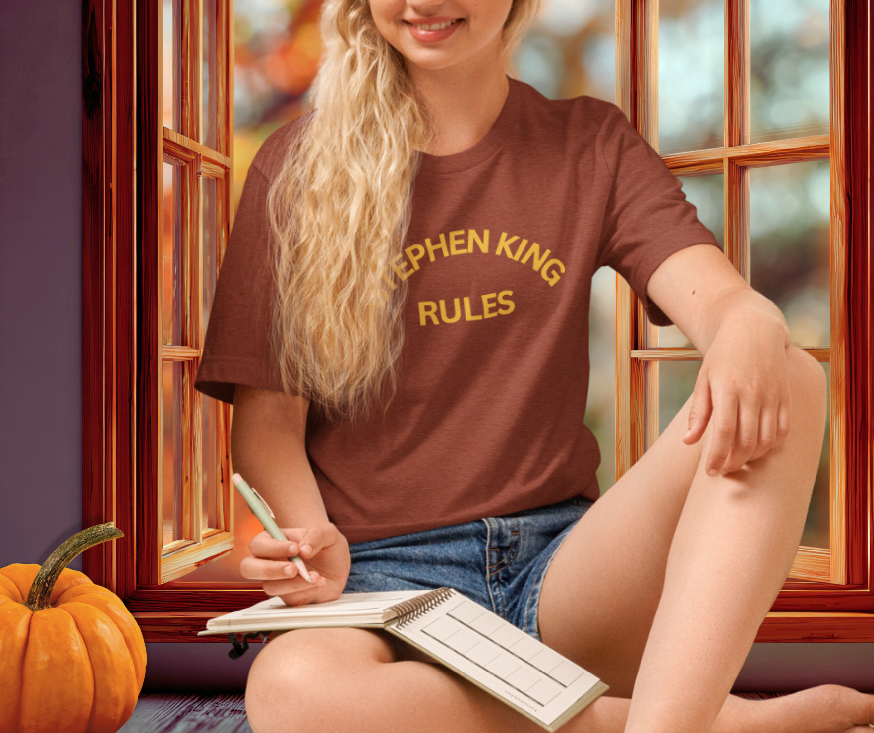Stephen King Rules Tee | Unisex Horror Book Lover Graphic Shirt