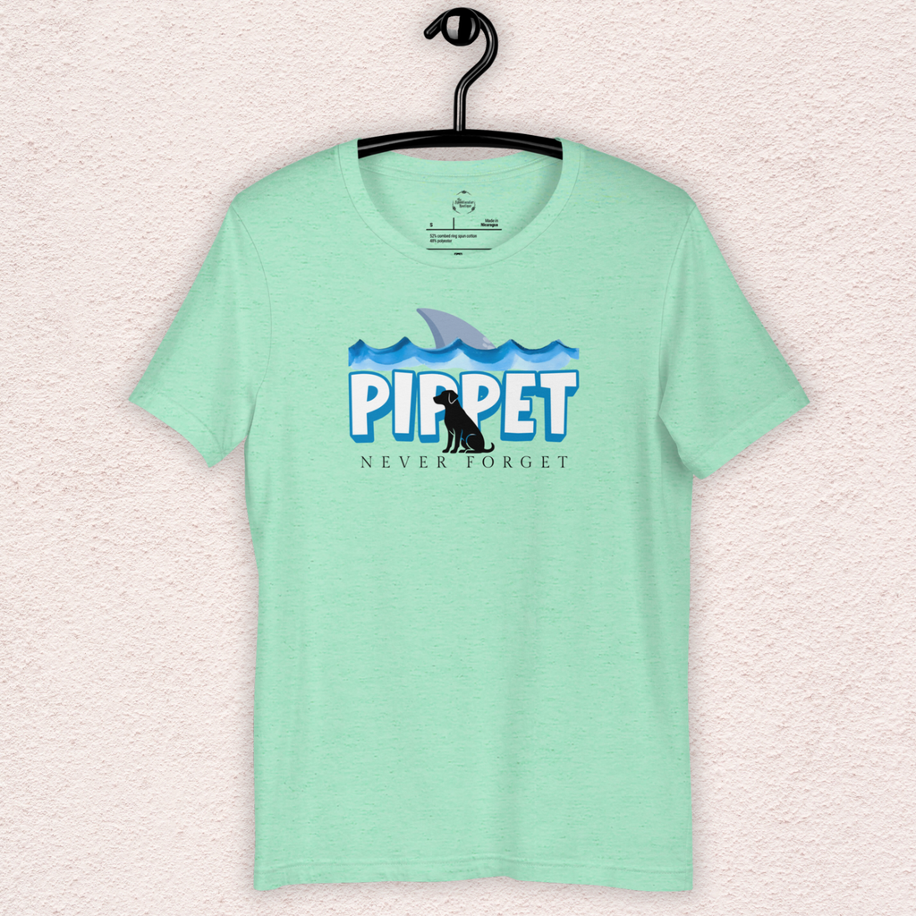 Pippet Never Forget Tee | Unisex Coastal Horror Shirt