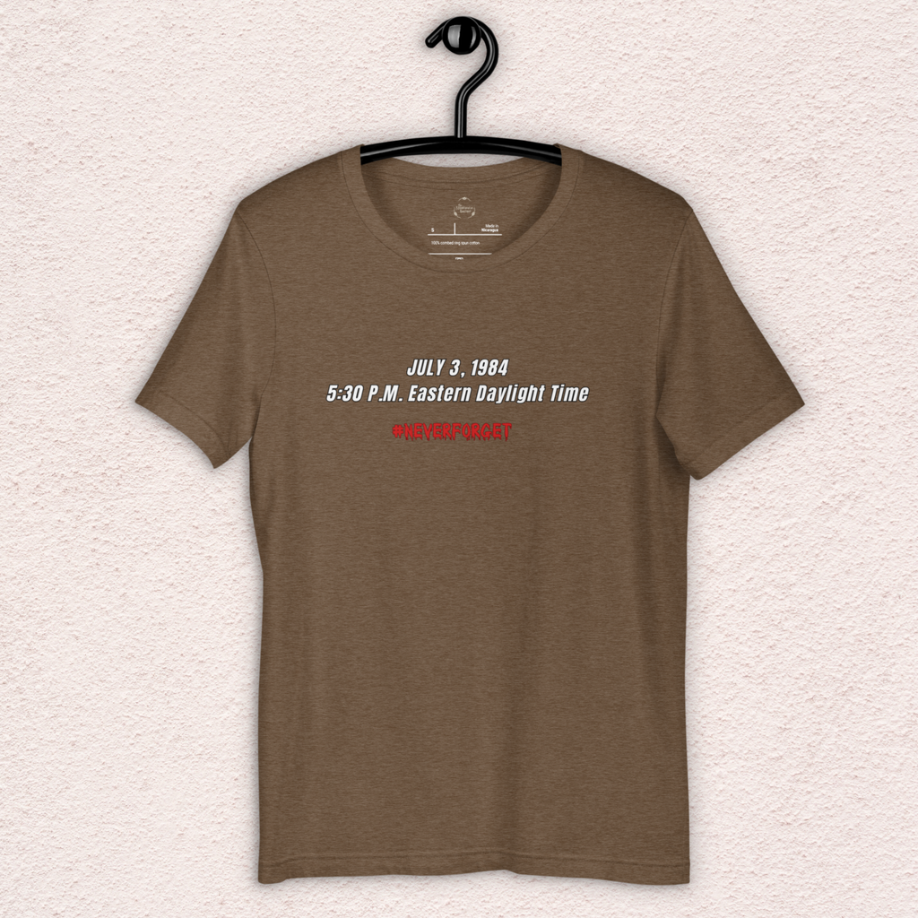 July 3, 1984 Tee | Unisex Horror Cult Classic Graphic Shirt