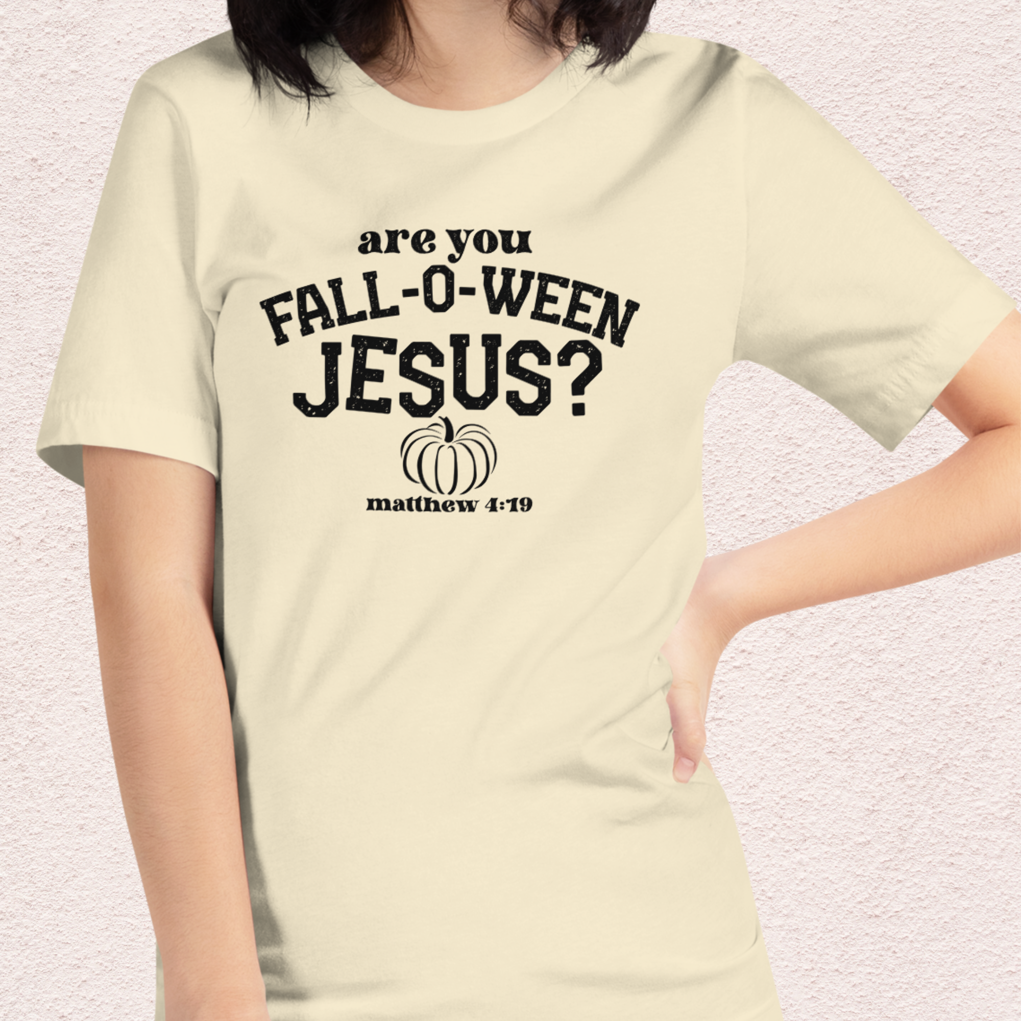 Are You Fall-o-ween Jesus? Tee | Unisex Funny Fall Faith Graphic Shirt