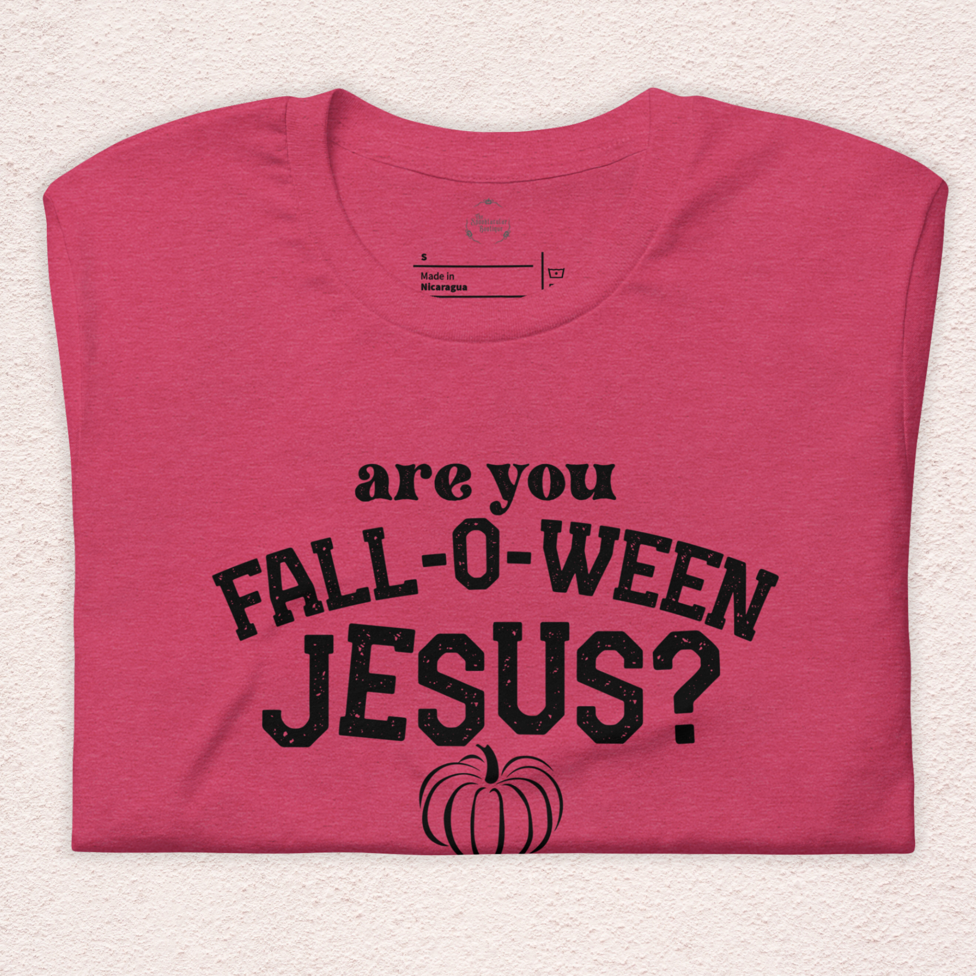 Are You Fall-o-ween Jesus? Tee | Unisex Funny Fall Faith Graphic Shirt