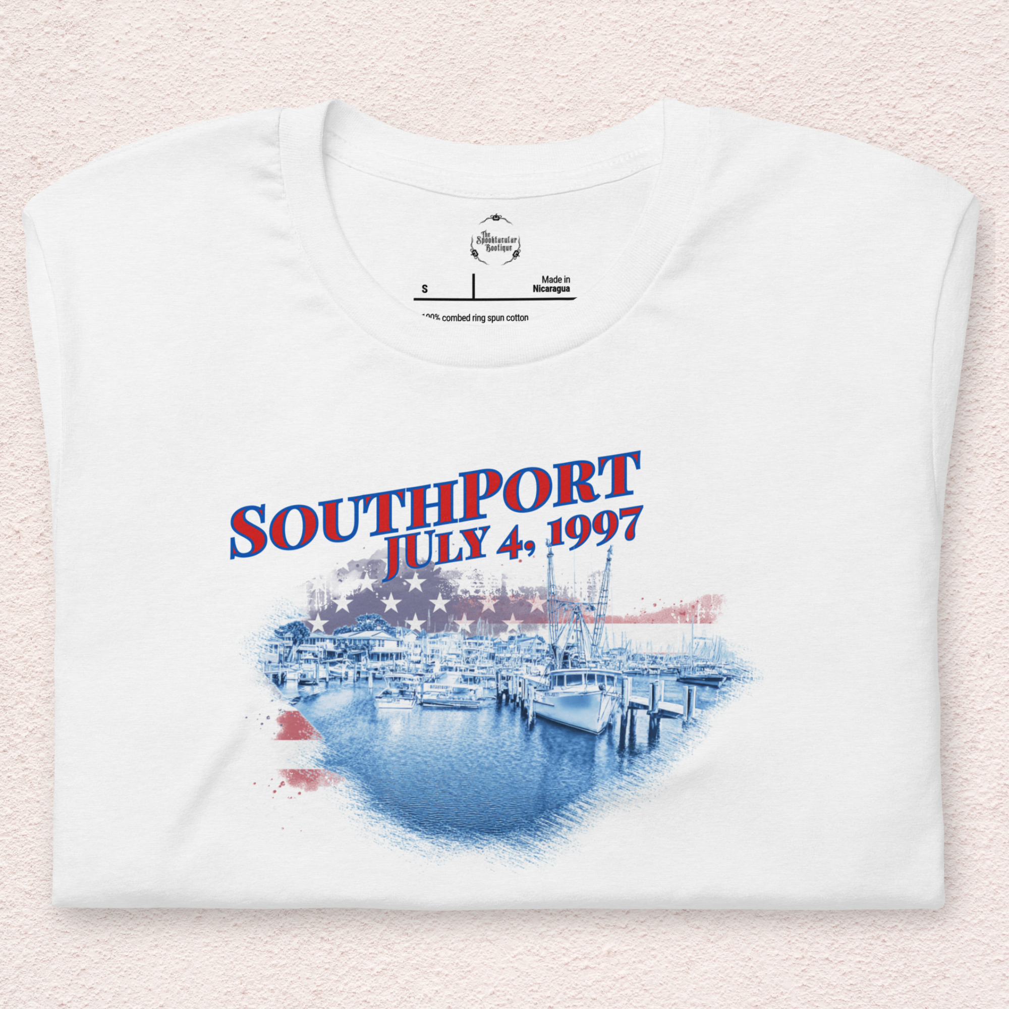 Southport ’97 Marina Tee | Unisex Coastal Horror Shirt