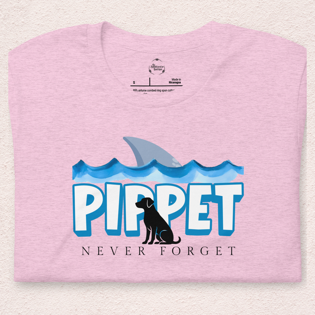 Pippet Never Forget Tee | Unisex Coastal Horror Shirt