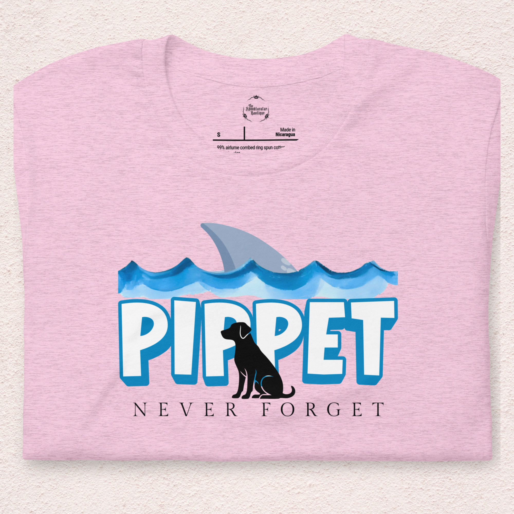Pippet Never Forget Tee | Unisex Coastal Horror Shirt