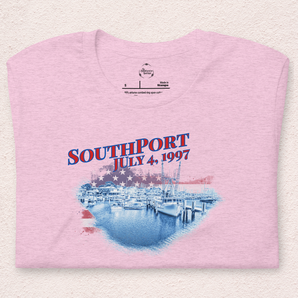 Southport ’97 Marina Tee | Unisex Coastal Horror Shirt