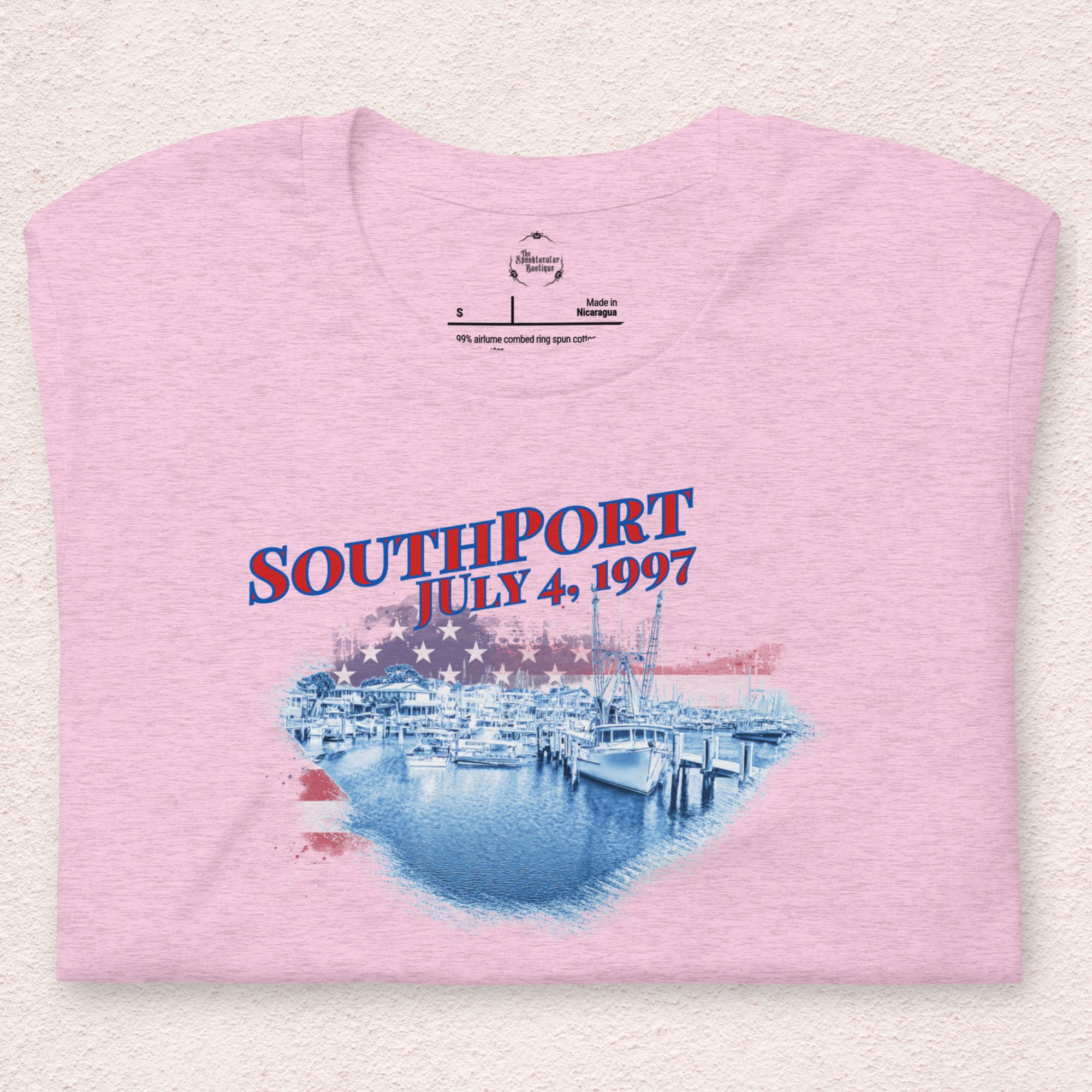 Southport ’97 Marina Tee | Unisex Coastal Horror Shirt
