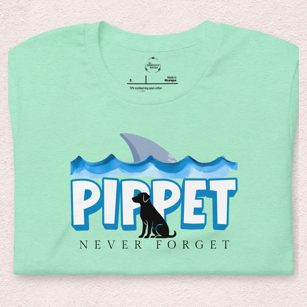 Pippet Never Forget Tee | Unisex Coastal Horror Shirt