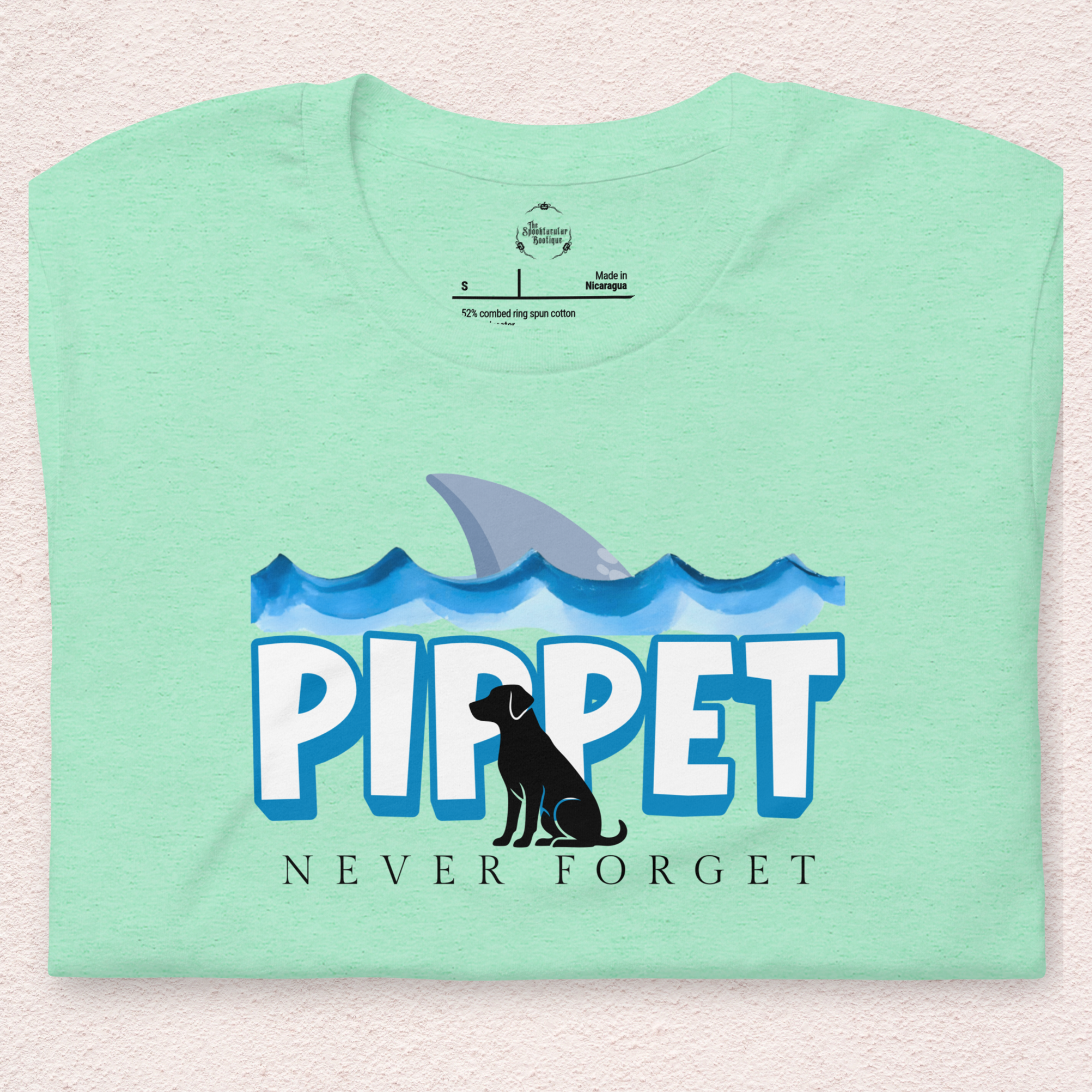 Pippet Never Forget Tee | Unisex Coastal Horror Shirt