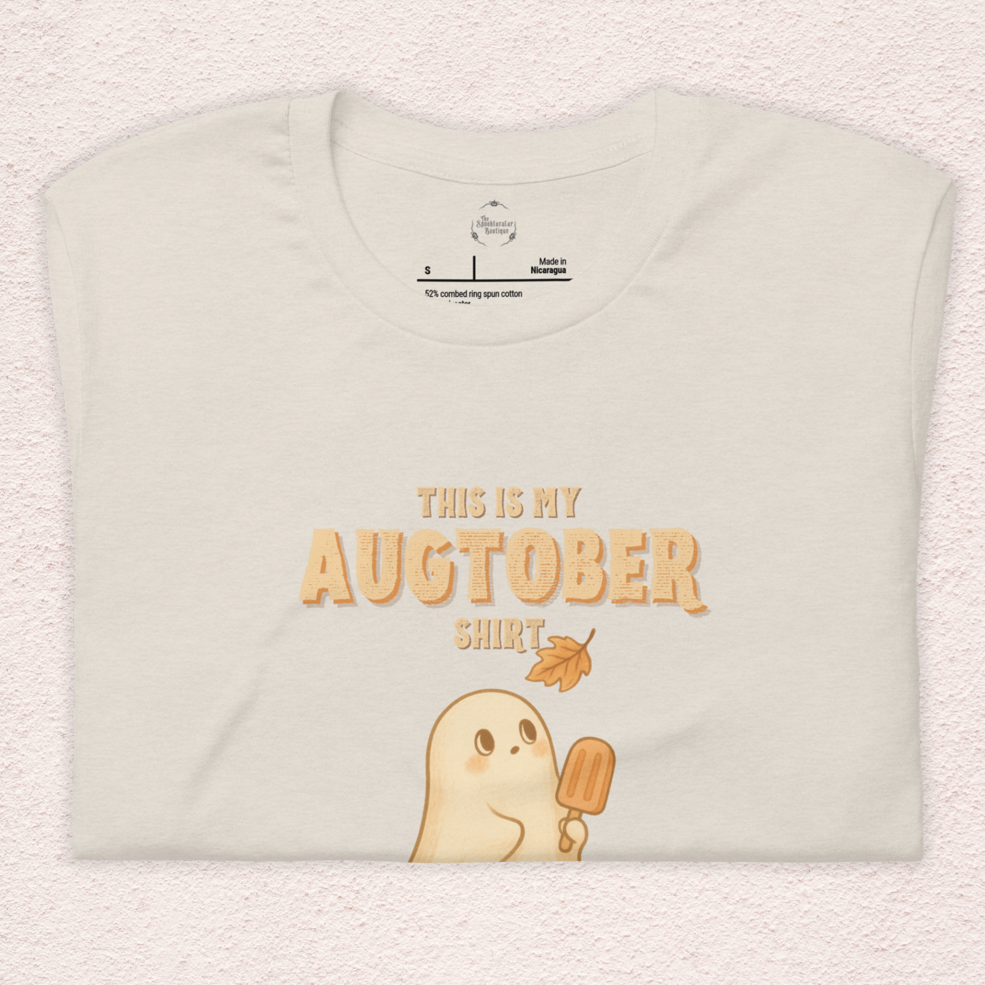 This Is My Augtober Shirt Tee | Unisex Ghost Fall Graphic Shirt
