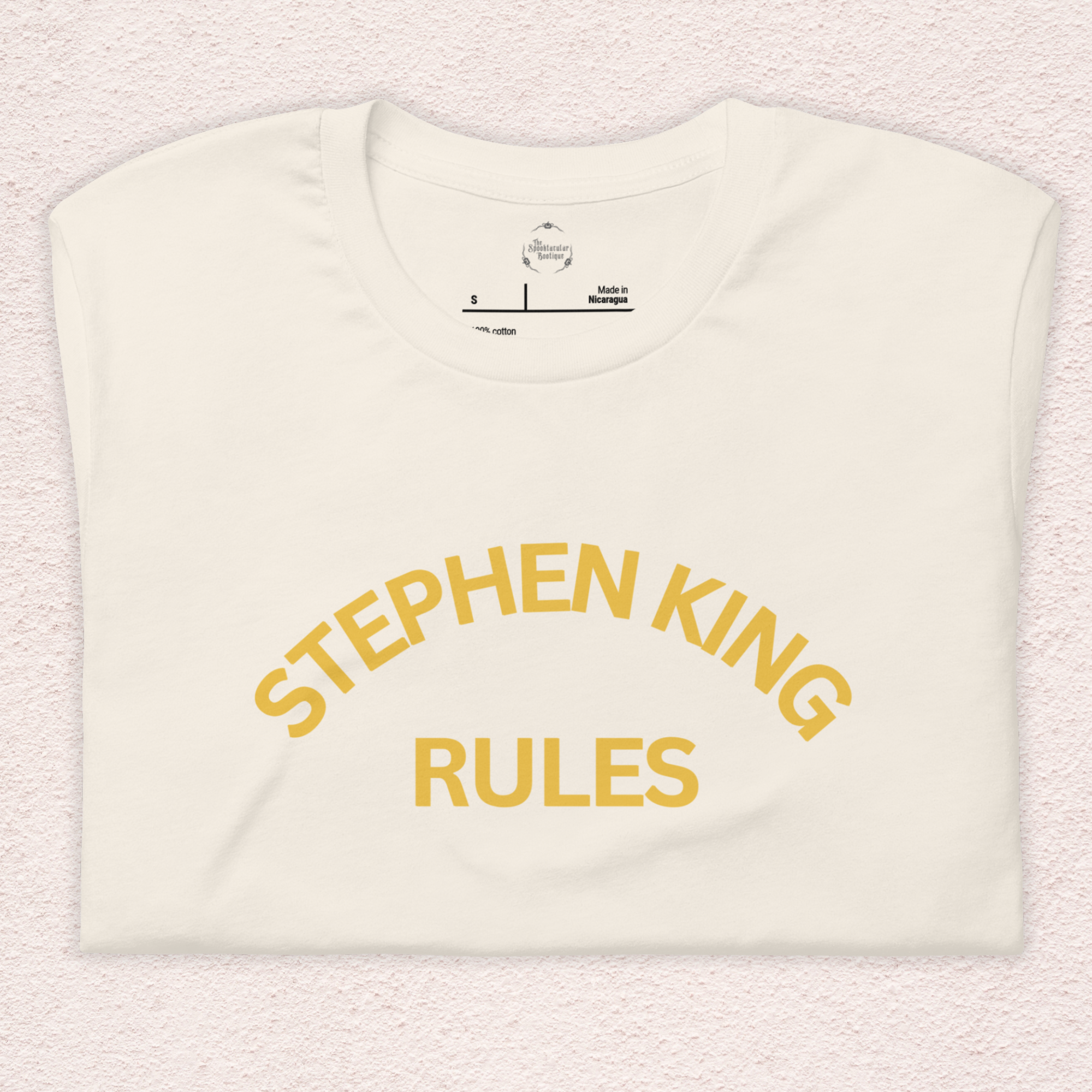 Stephen King Rules Tee | Unisex Horror Book Lover Graphic Shirt