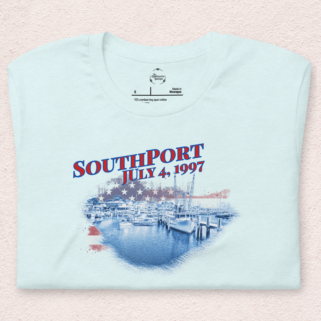 Southport ’97 Marina Tee | Unisex Coastal Horror Shirt