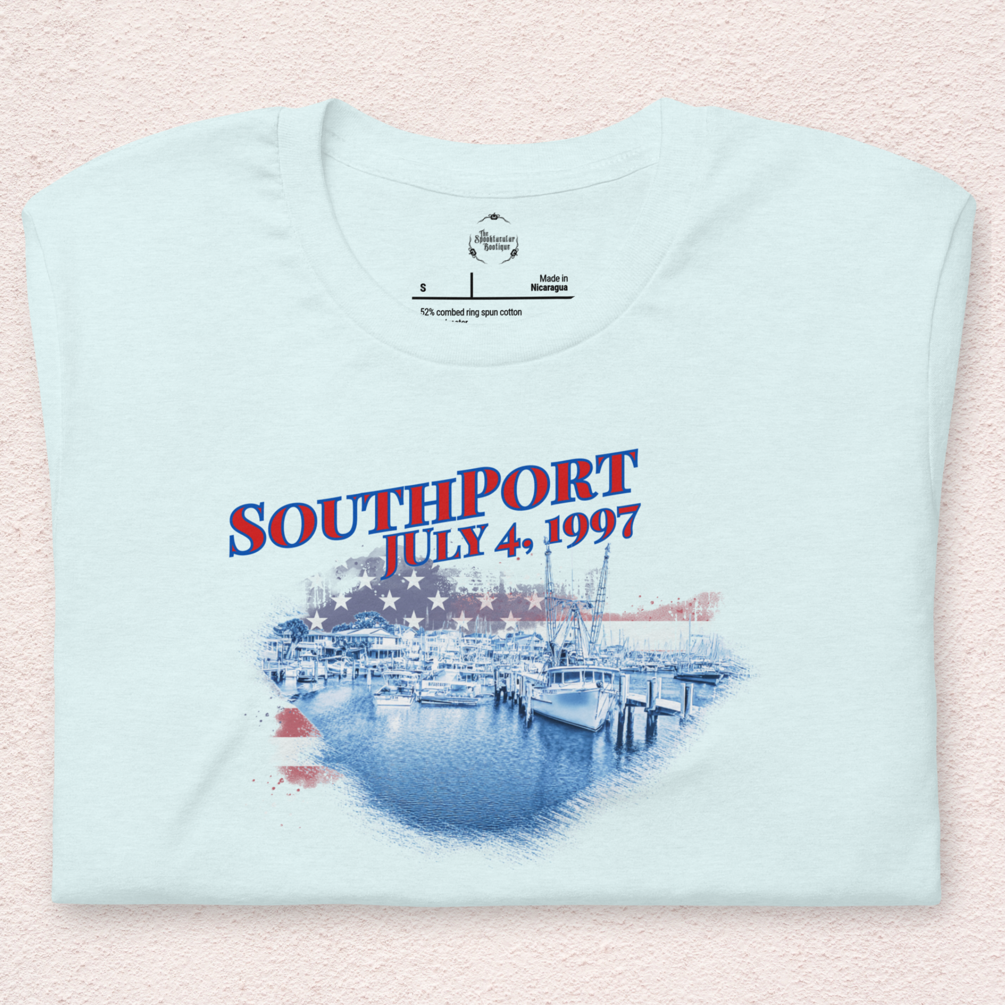 Southport ’97 Marina Tee | Unisex Coastal Horror Shirt