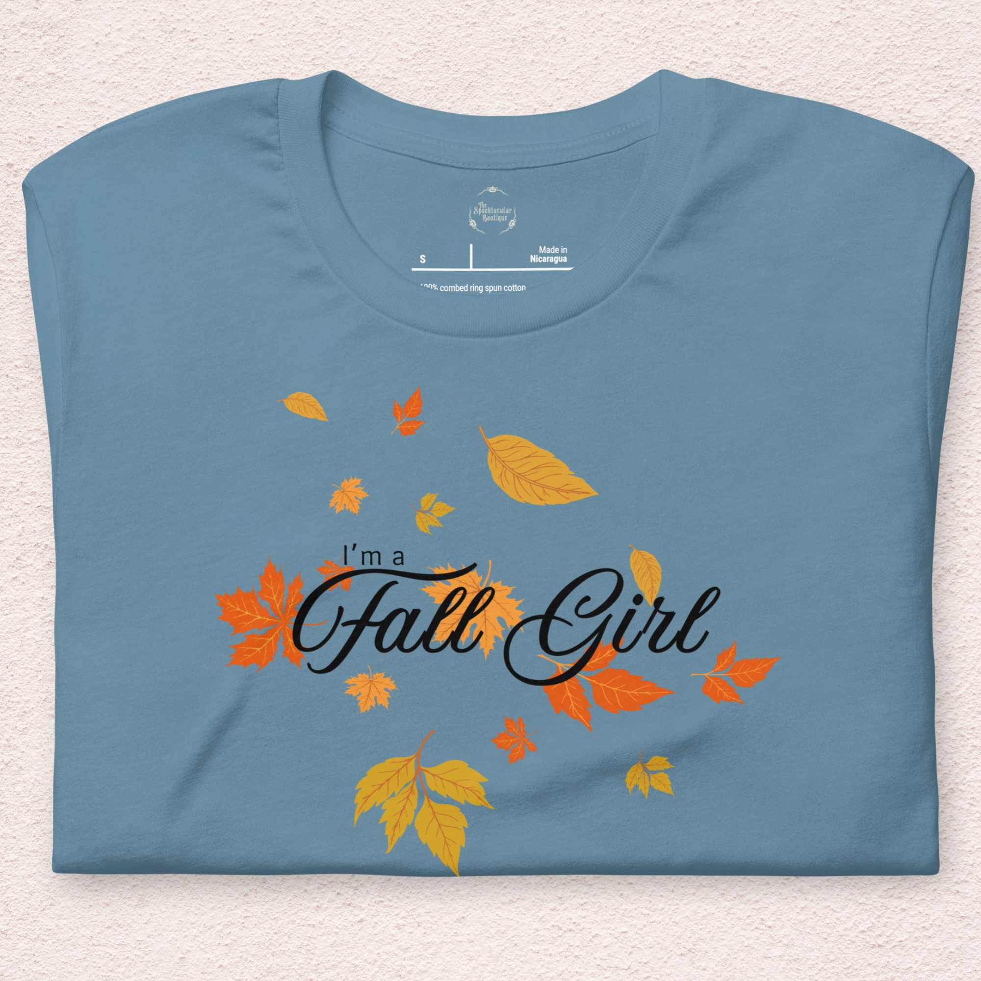 Fall Girl Tee | Unisex Cute Autumn Leaves Graphic Shirt