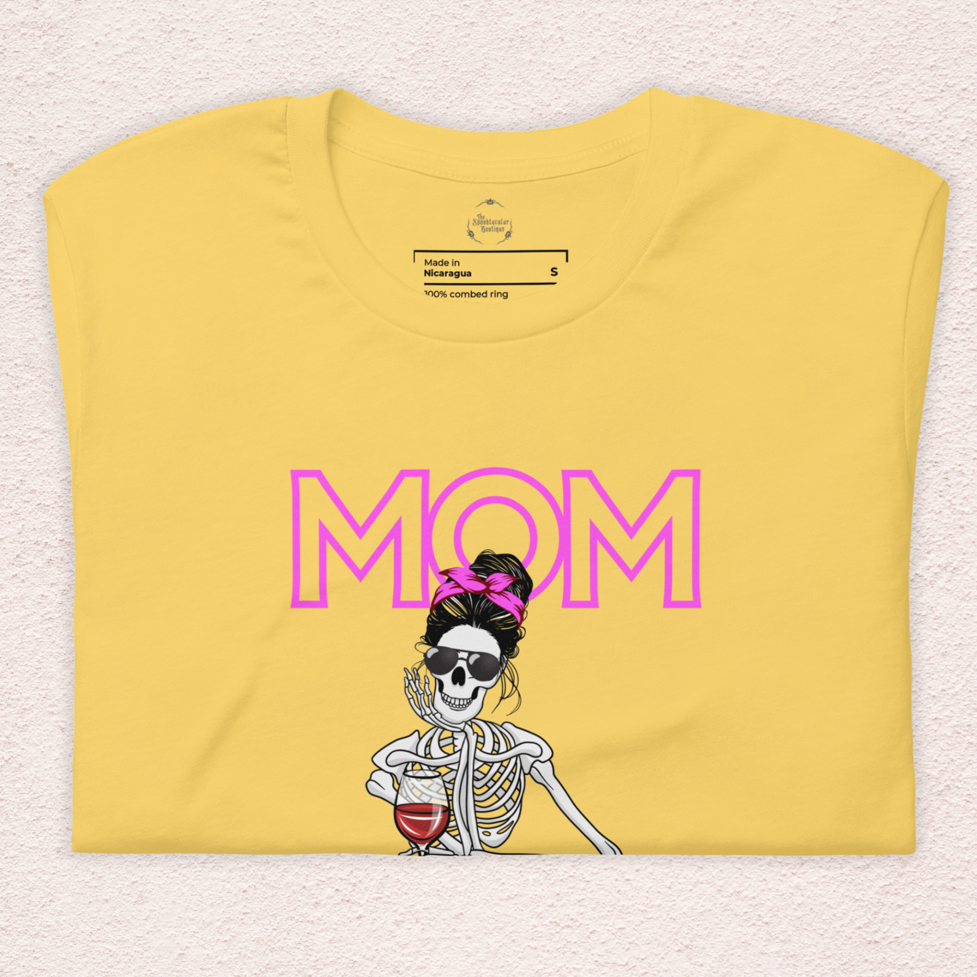 Mom. Tired. Dead Tired Tee | Bella Canvas Unisex Graphic Shirt