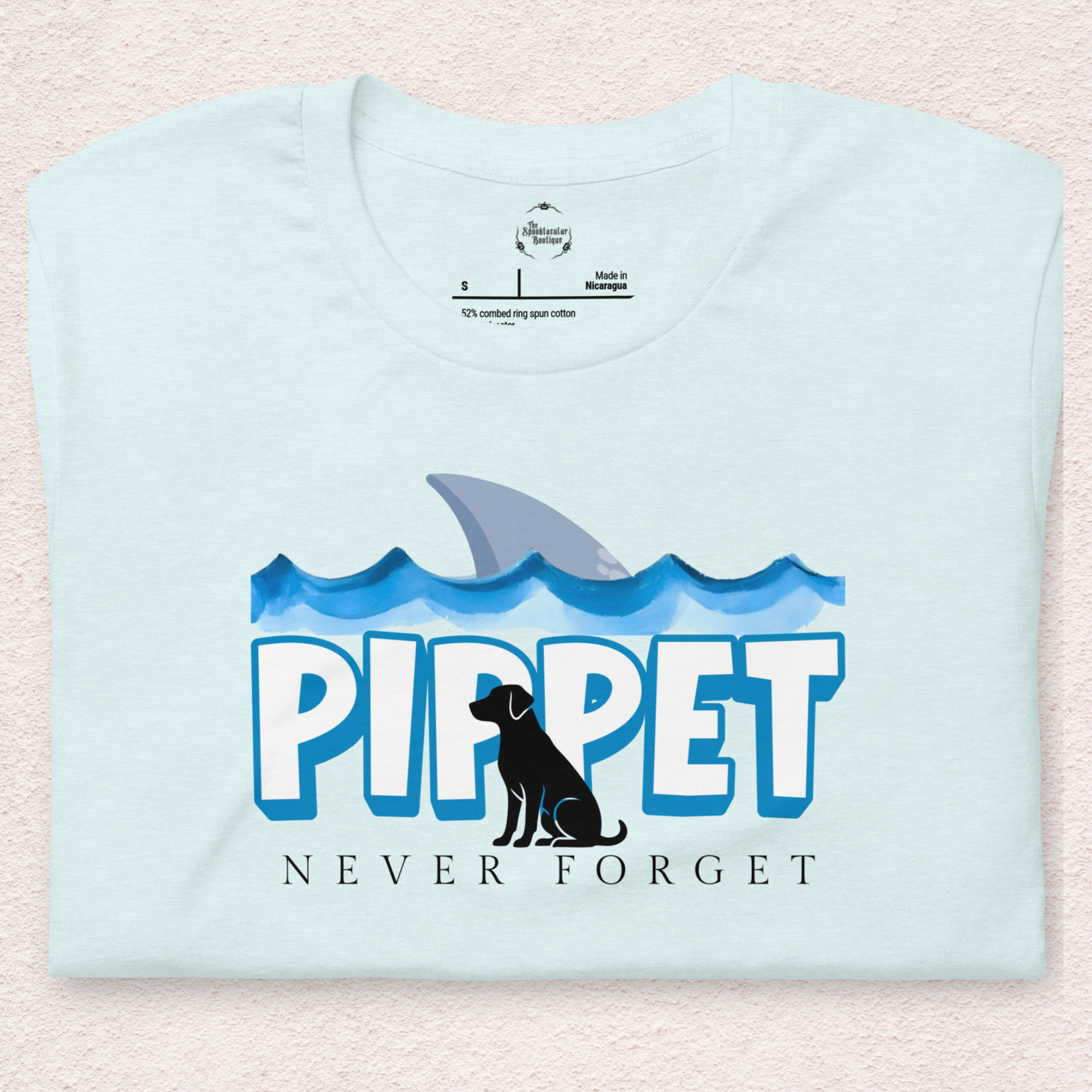 Pippet Never Forget Tee | Unisex Coastal Horror Shirt