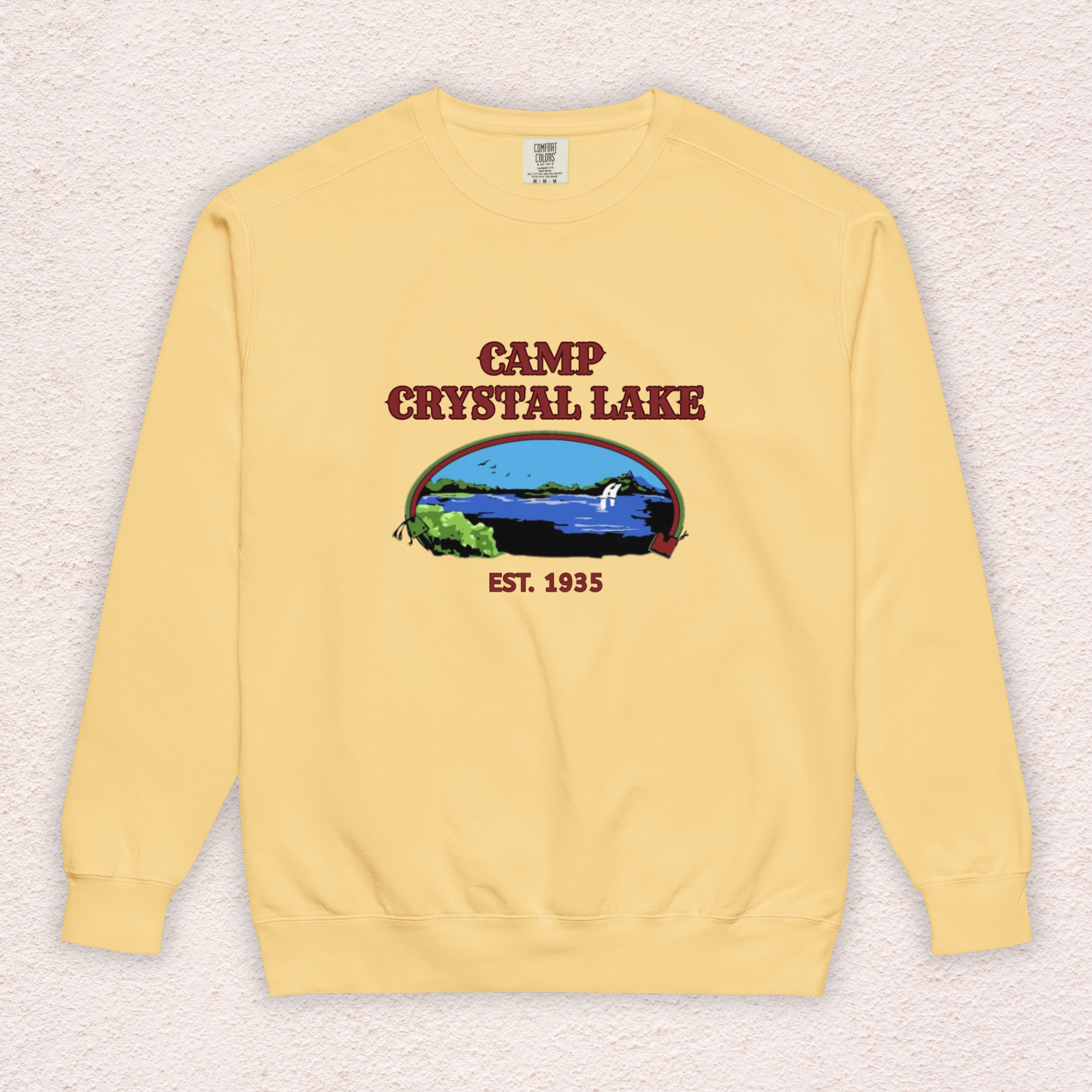 Vintage Camp Slasher Sweatshirt | Comfort Colors® Garment-Dyed Crewneck