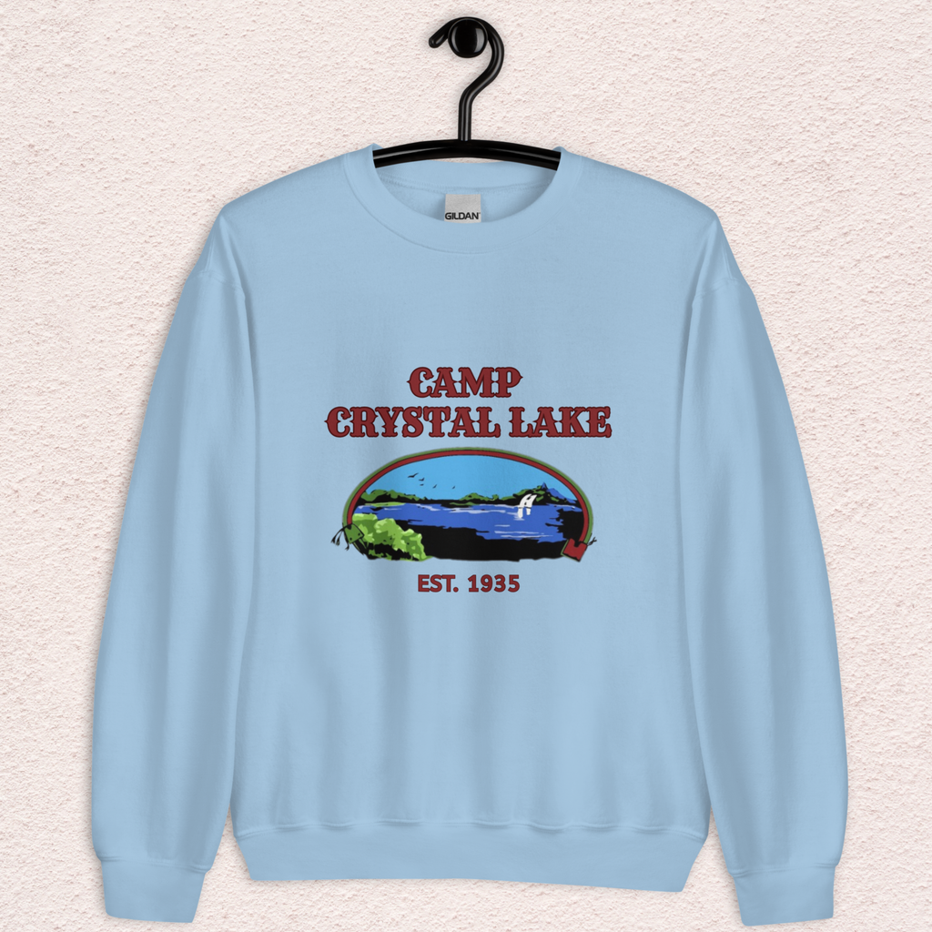 Vintage Camp Slasher Sweatshirt | Gildan Unisex Crewneck