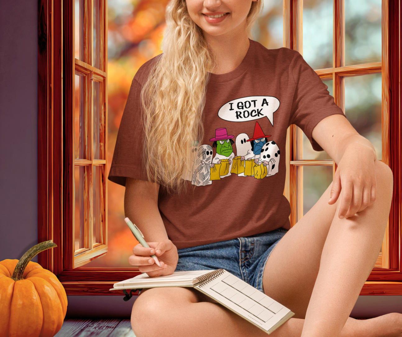 I Got a Rock Tee | Unisex Funny Halloween Trick-or-Treat Shirt