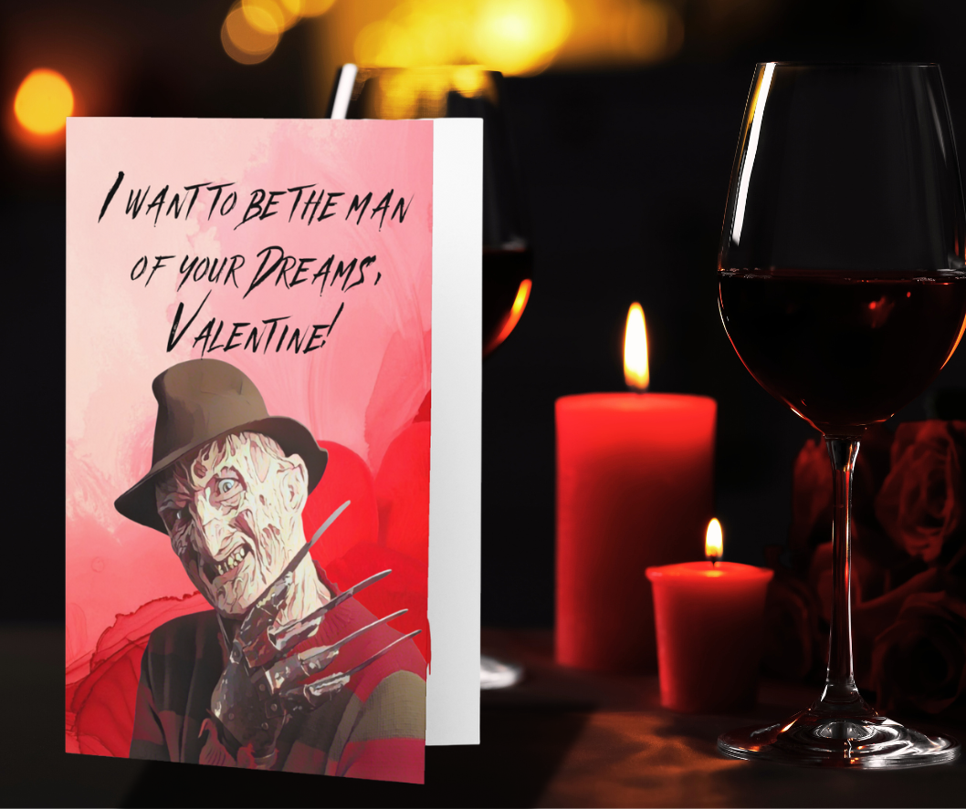 Horror Valentine Card – Dream Lover Valentine Card (Funny Dark Humor)
