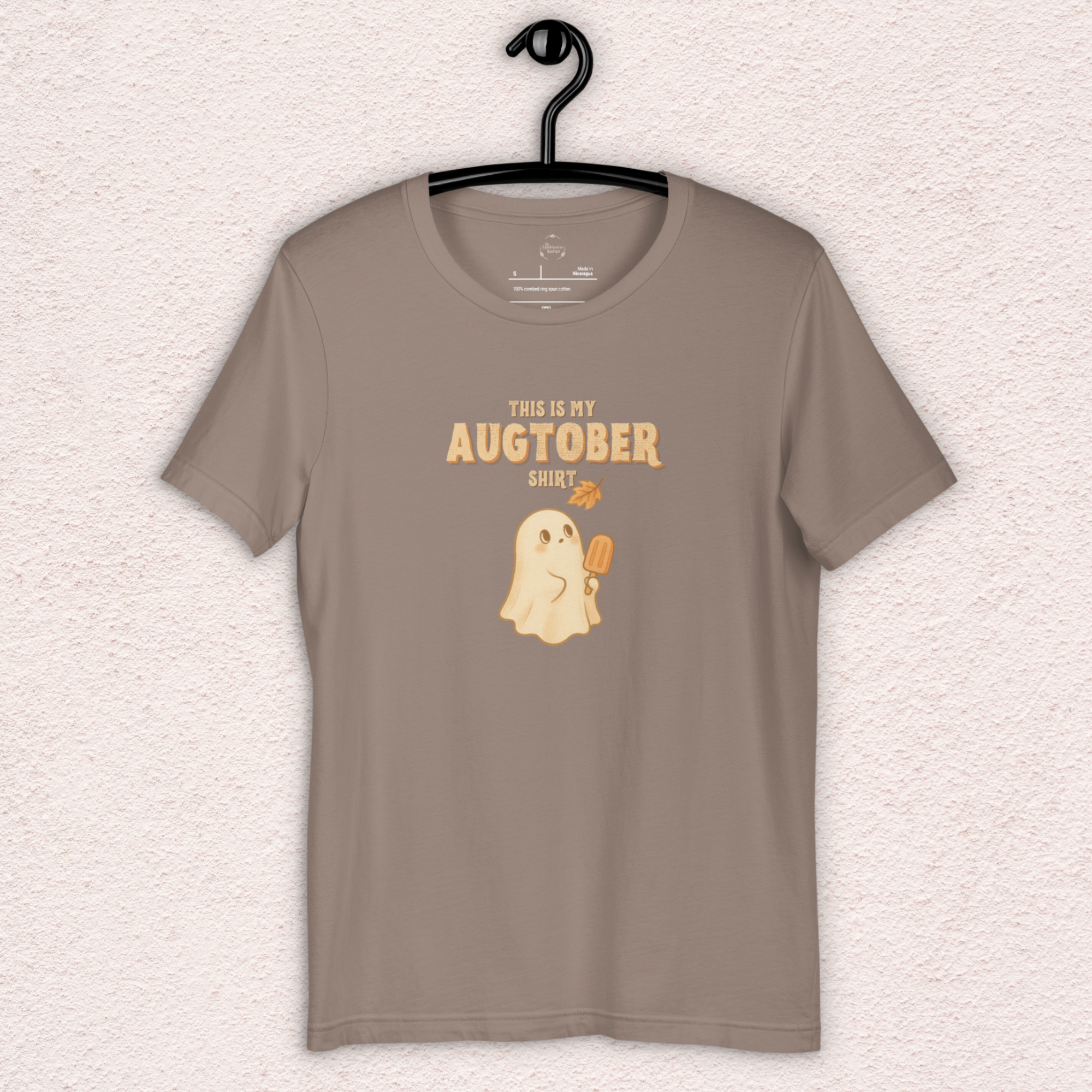 This Is My Augtober Shirt Tee | Unisex Ghost Fall Graphic Shirt