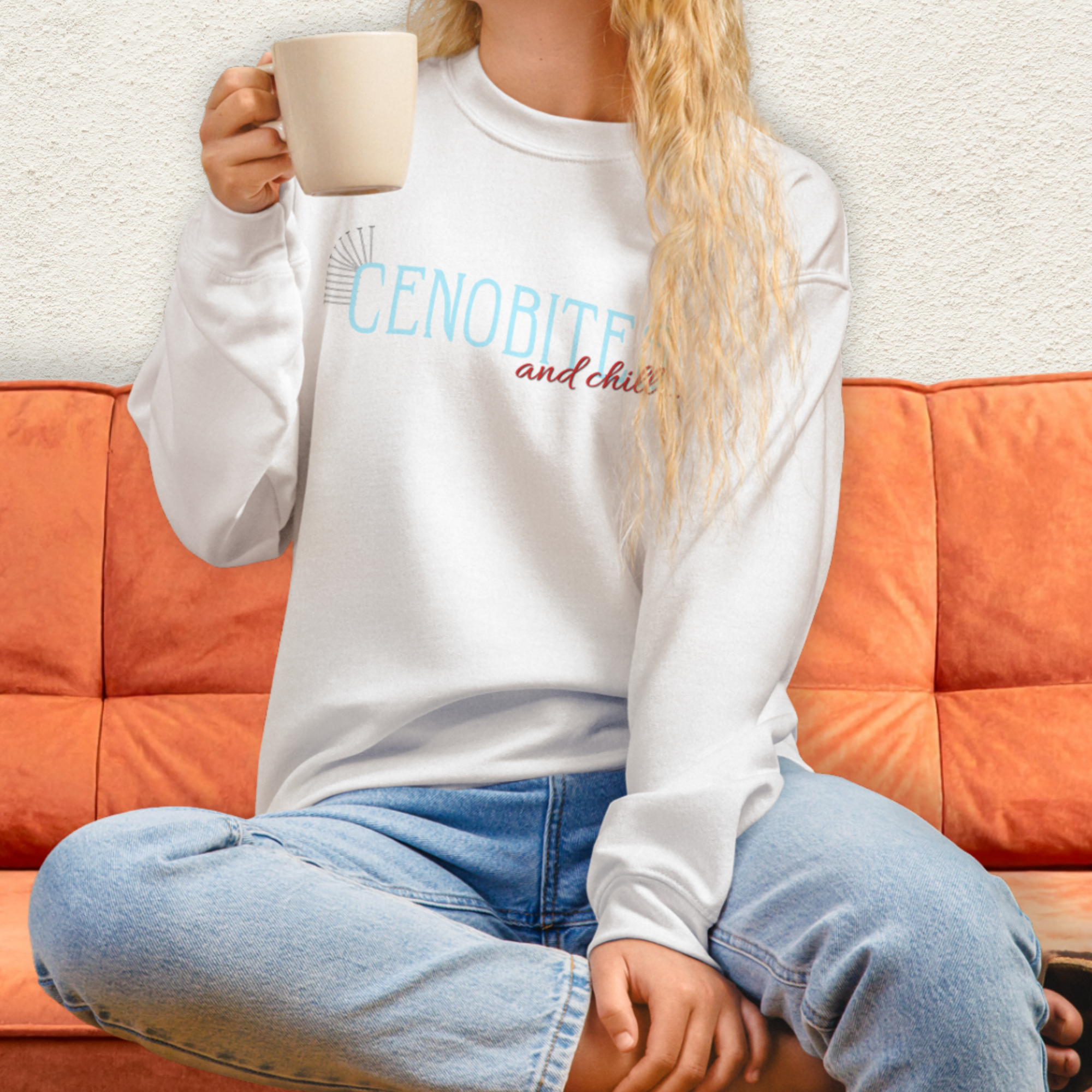 Cenobites & Chill Sweatshirt | Horror Movie Crewneck | Gildan Heavy Blend Gothic Horror Sweatshirt