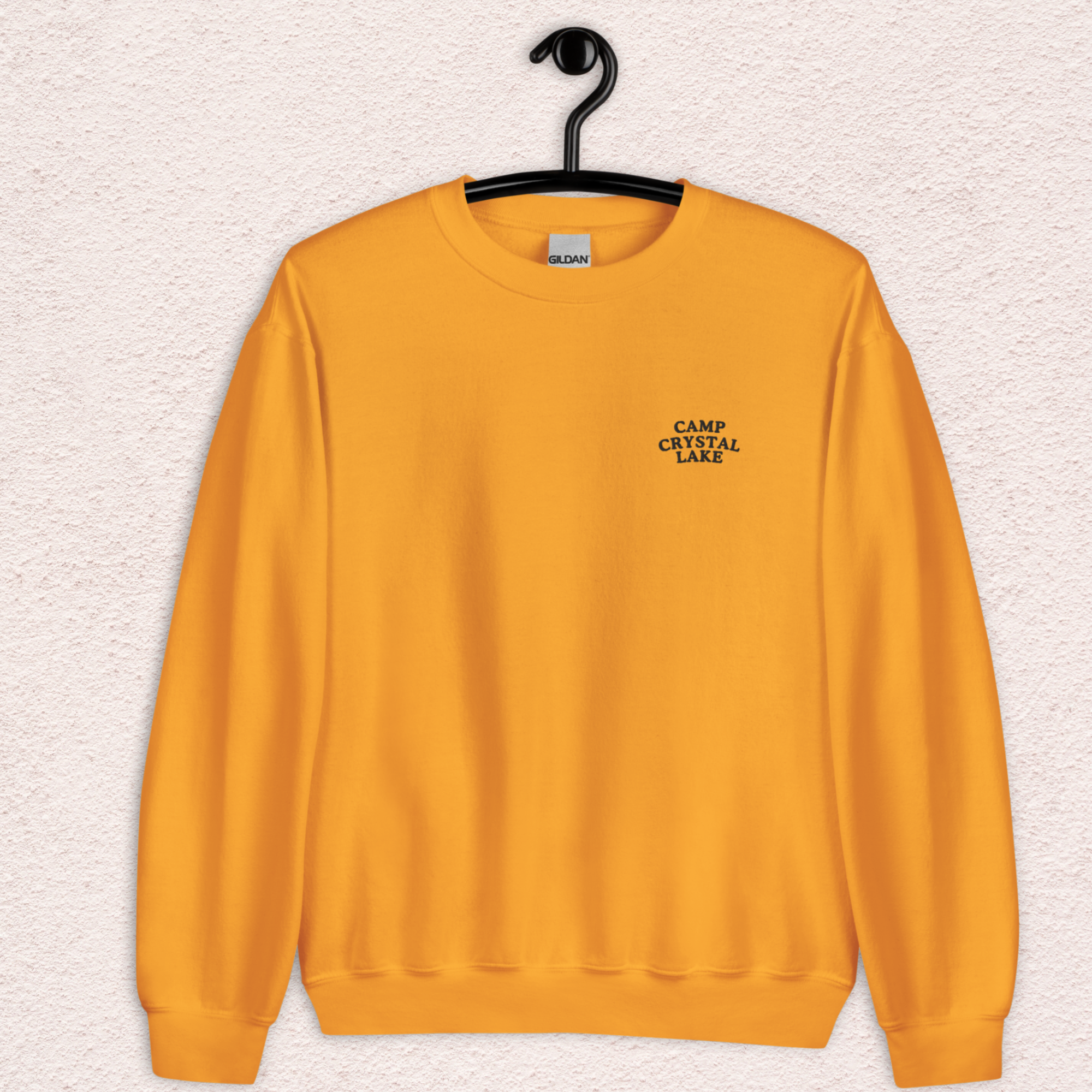 Camp Slasher Counselor Sweatshirt | Gildan Unisex Crewneck (Front + Back Print)