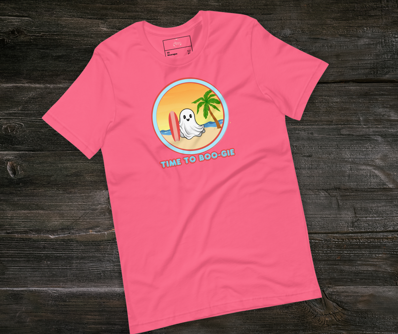 Time to Boo-gie Tee | Unisex Summerween Ghost Surf Graphic Shirt
