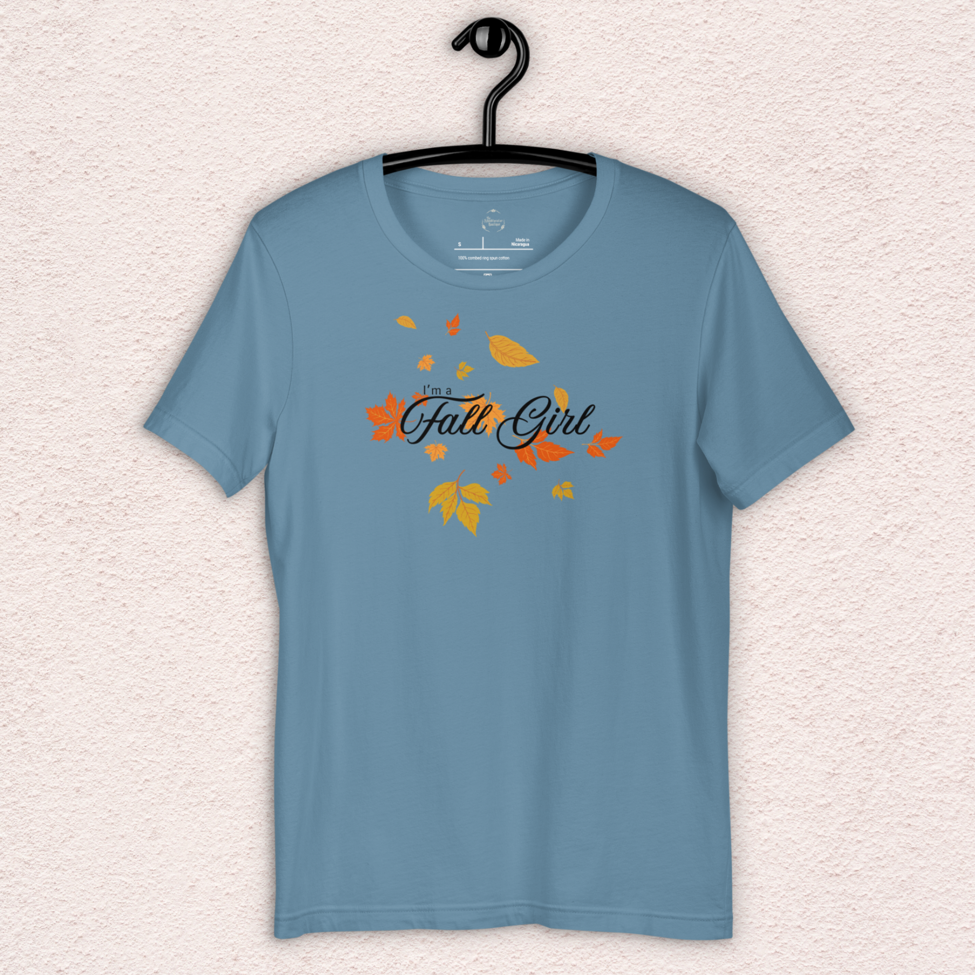 Fall Girl Tee | Unisex Cute Autumn Leaves Graphic Shirt