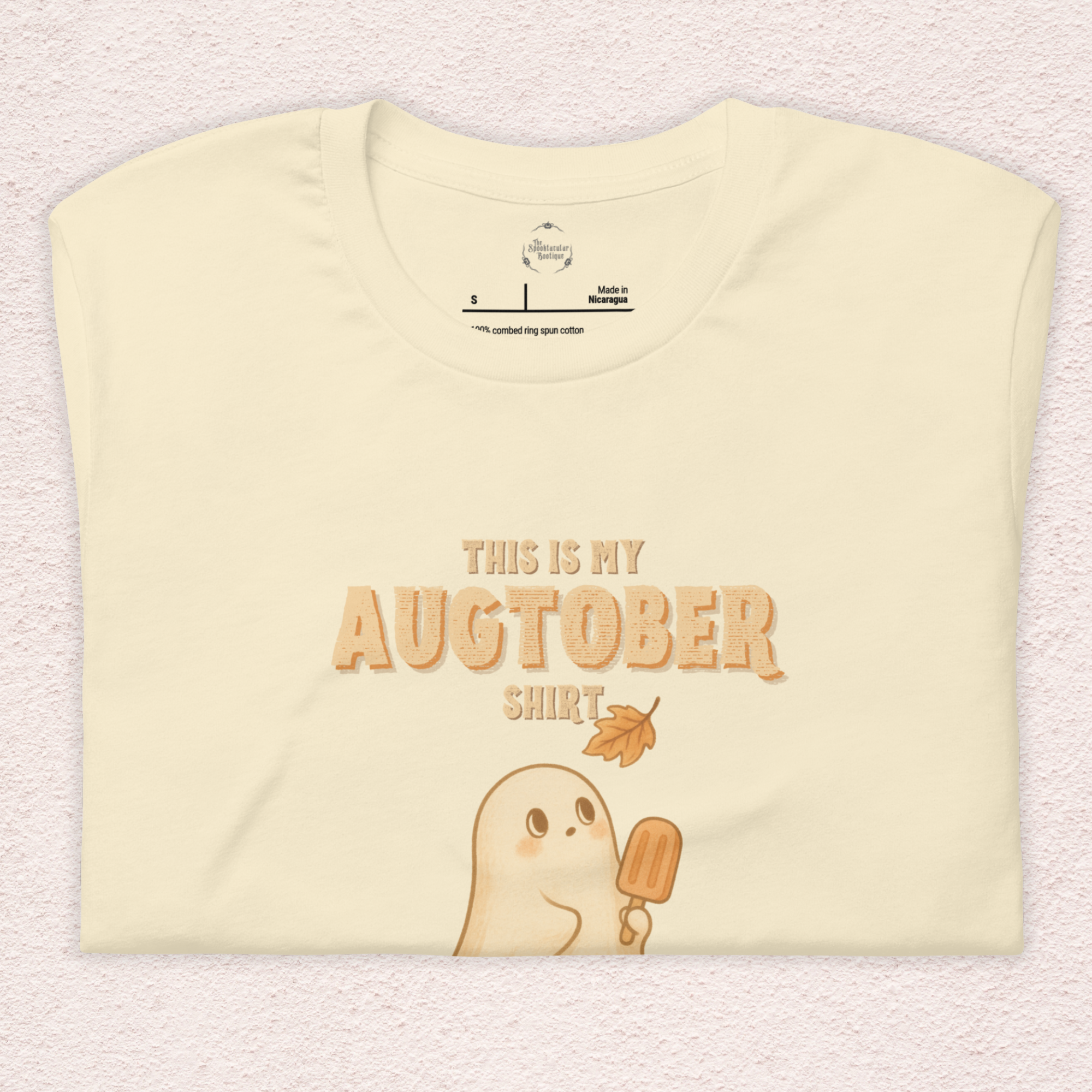 This Is My Augtober Shirt Tee | Unisex Ghost Fall Graphic Shirt