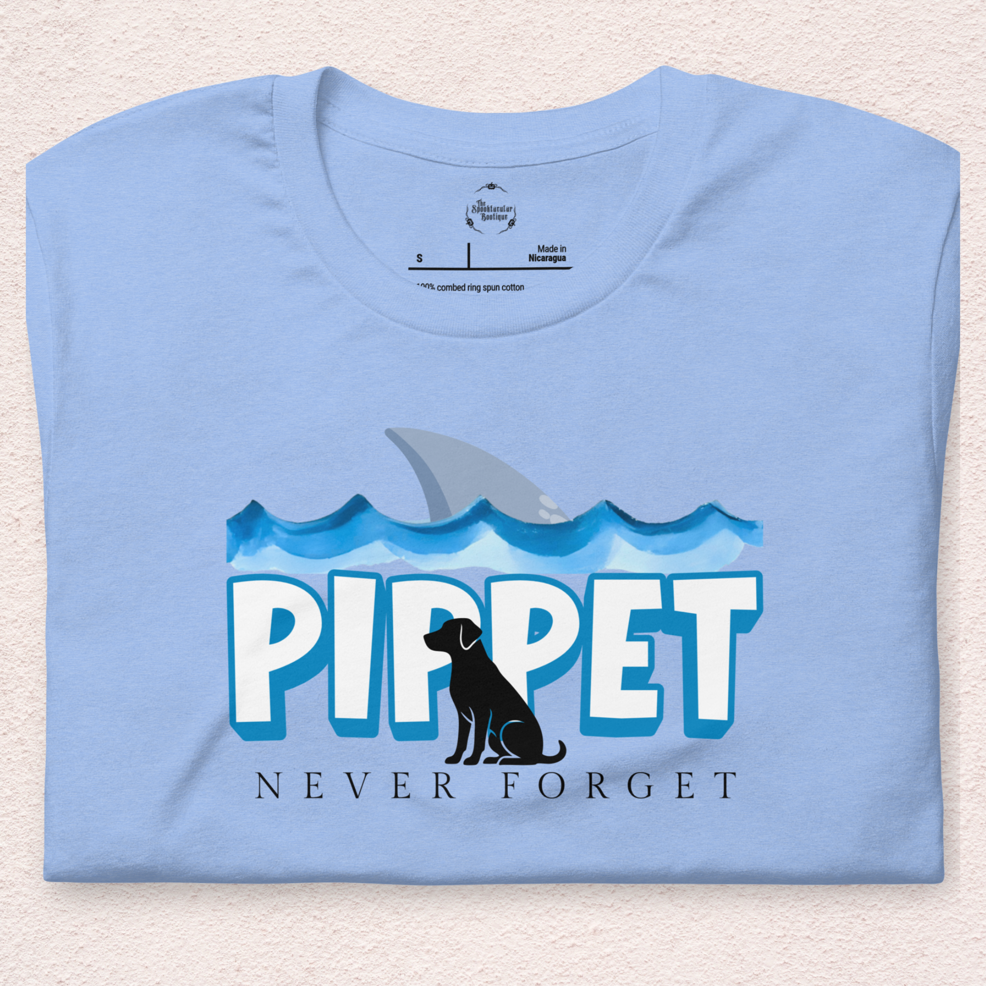 Pippet Never Forget Tee | Unisex Coastal Horror Shirt