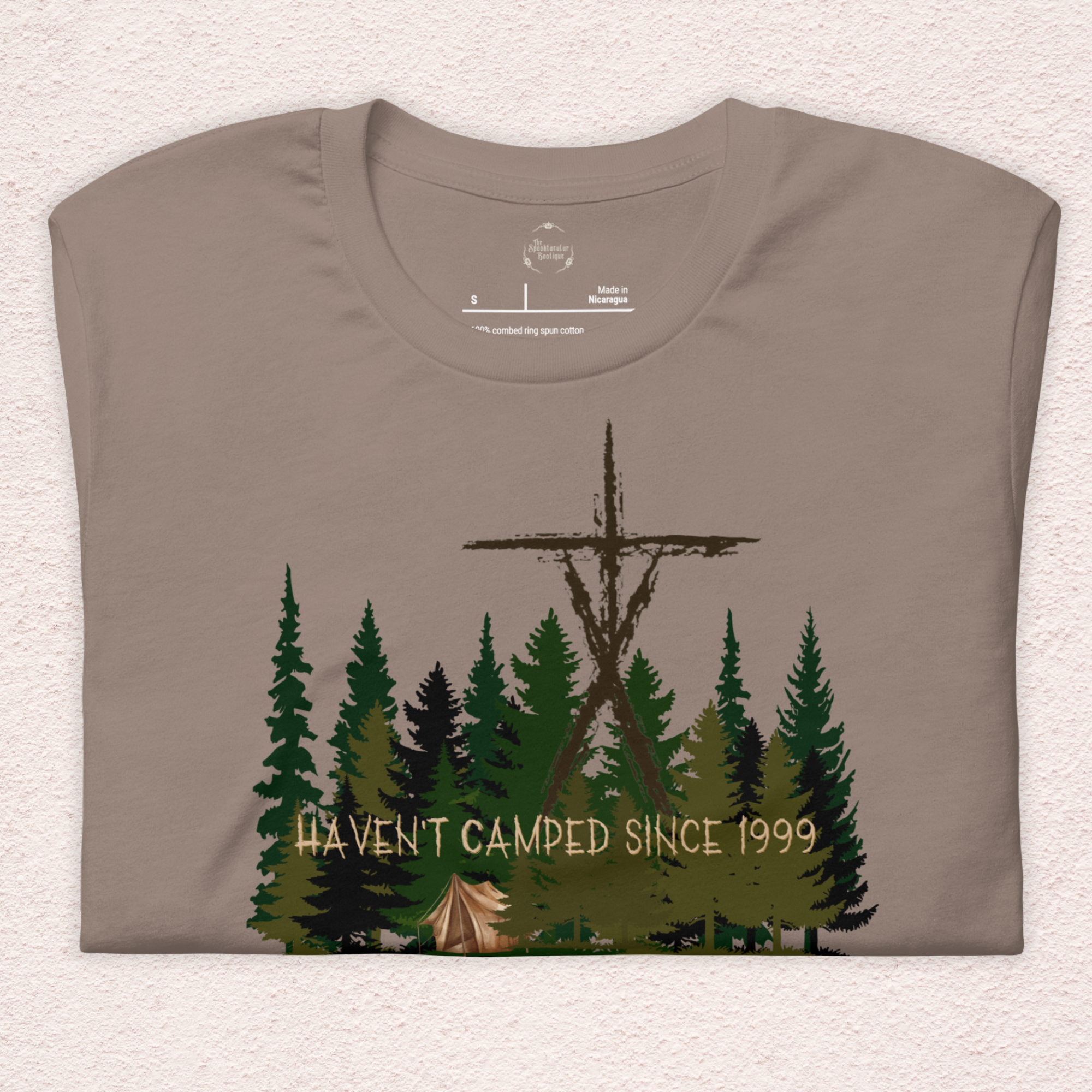 Haven’t Camped Since 1999 Tee | Unisex Funny Horror Camp Graphic Shirt