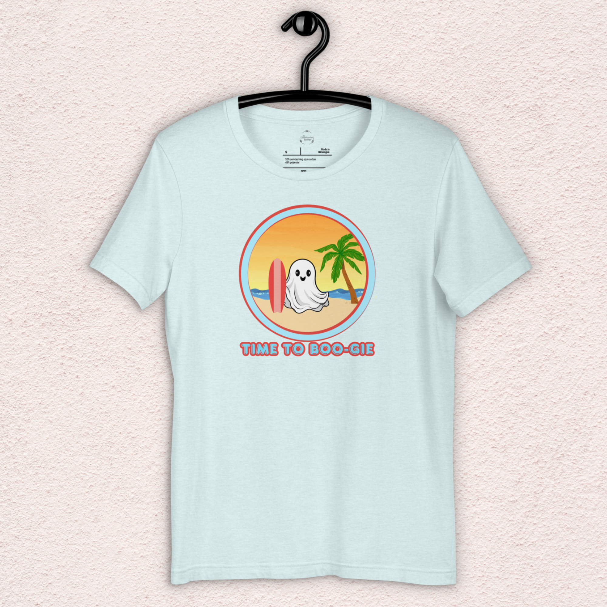 Time to Boo-gie Tee | Unisex Summerween Ghost Surf Graphic Shirt