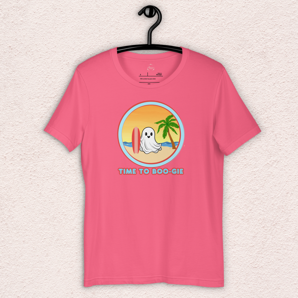 Time to Boo-gie Tee | Unisex Summerween Ghost Surf Graphic Shirt
