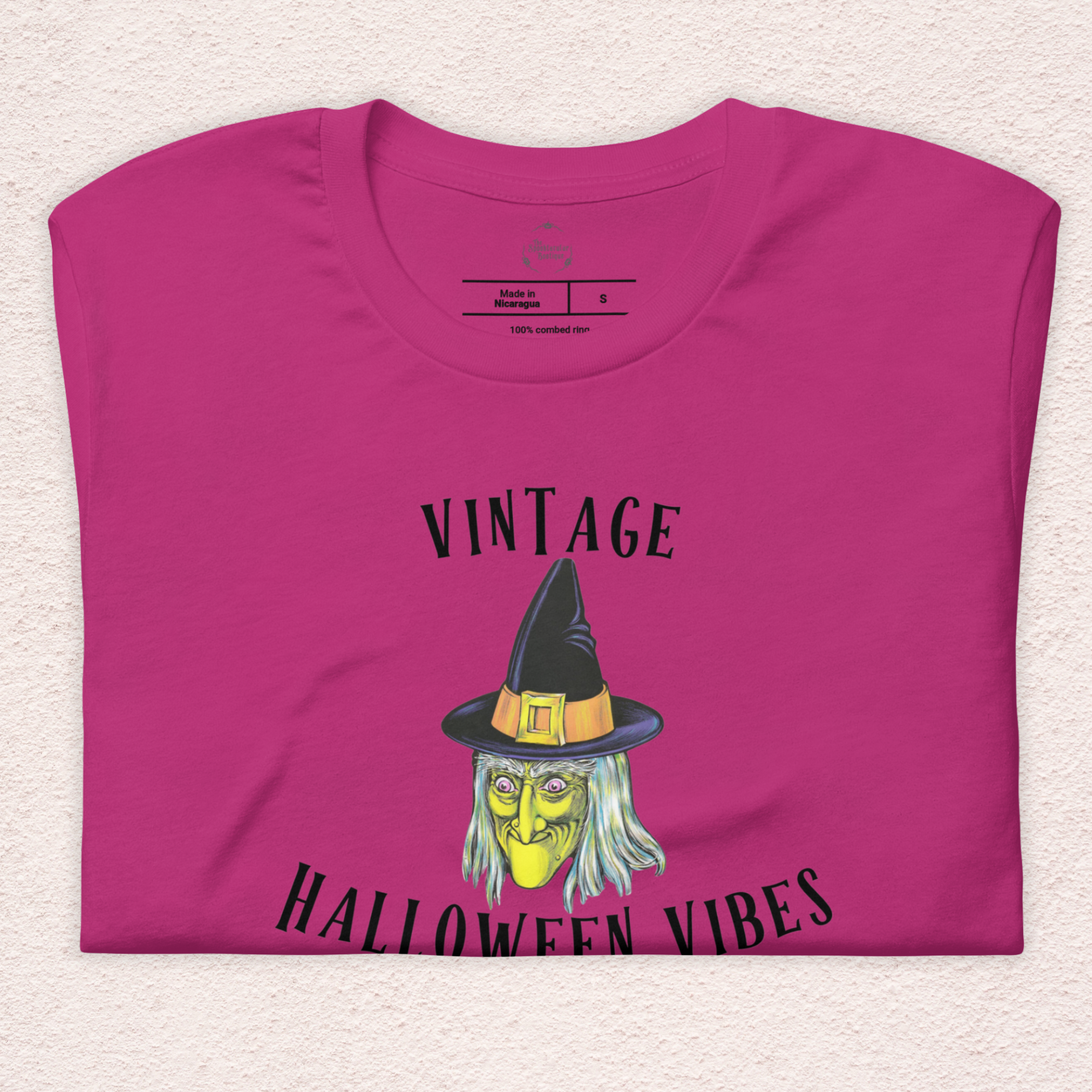 Vintage Halloween Vibes Graphic Shirt | Bella Canvas Unisex Tee