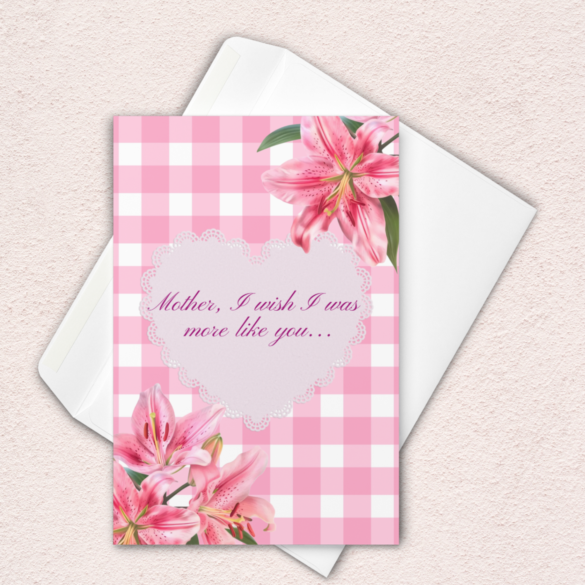 Funny Horror Mother’s Day Card | Psycho Inspired Norman Bates Mom Card | Dark Humor Mother Card | Spooky Mother’s Day Gift